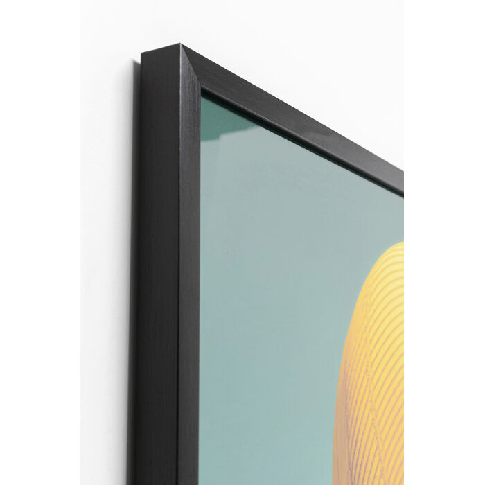 Gerahmtes Bild, LED Sun Hat Women Gelb - Bilder