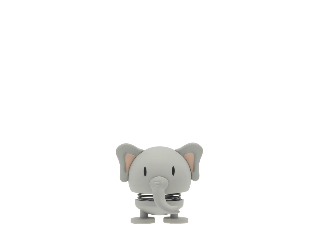 Hoptimist Soft Elephant S Grey