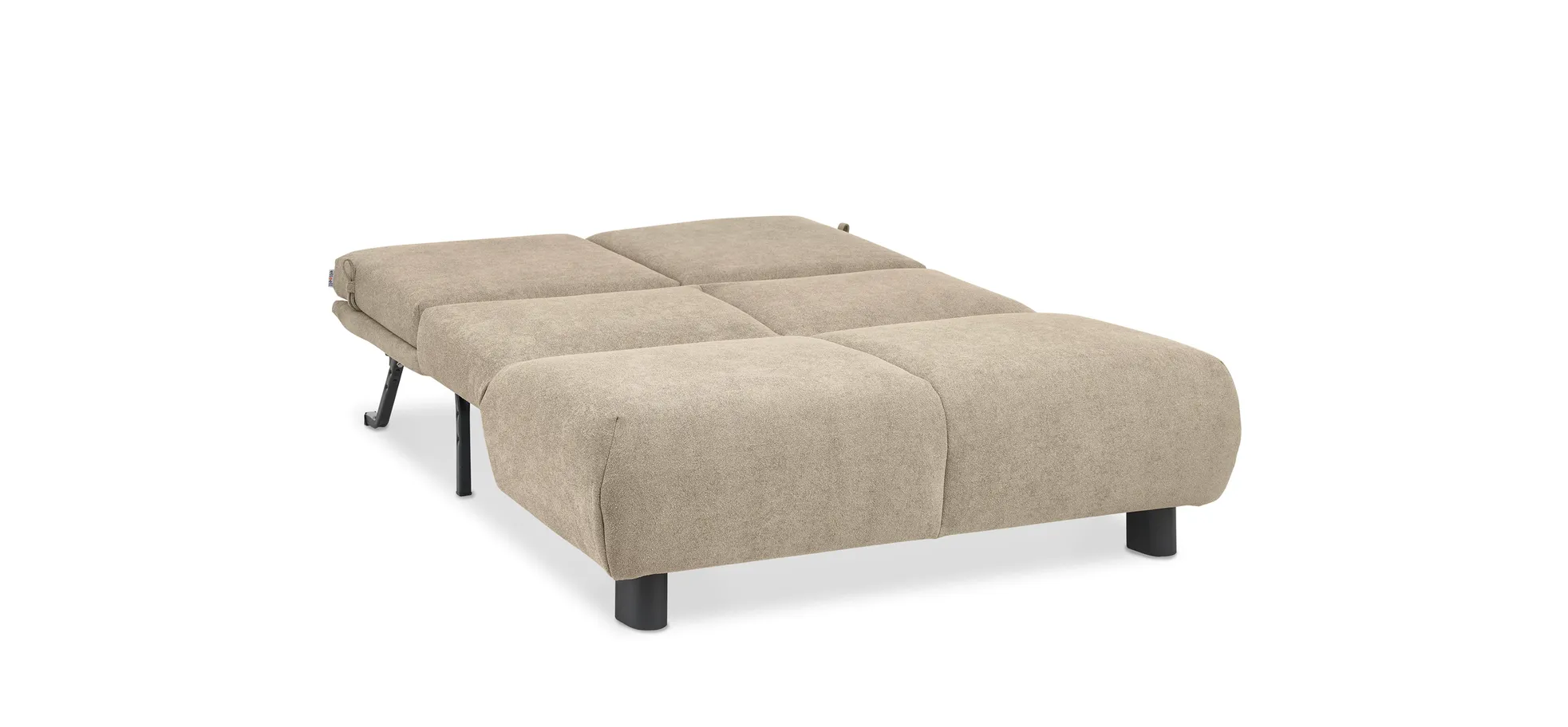 Faltsofa EBBY - 2-Sitzer ohne Armlehne, 140 cm inkl. Schlaffunktion/Relaxfunktion, Stoff, Taupe Faltsofa EBBY - 2-Sitzer ohne Armlehne, 140 cm inkl. Schlaffunktion/Relaxfunktion, Stoff, Taupe