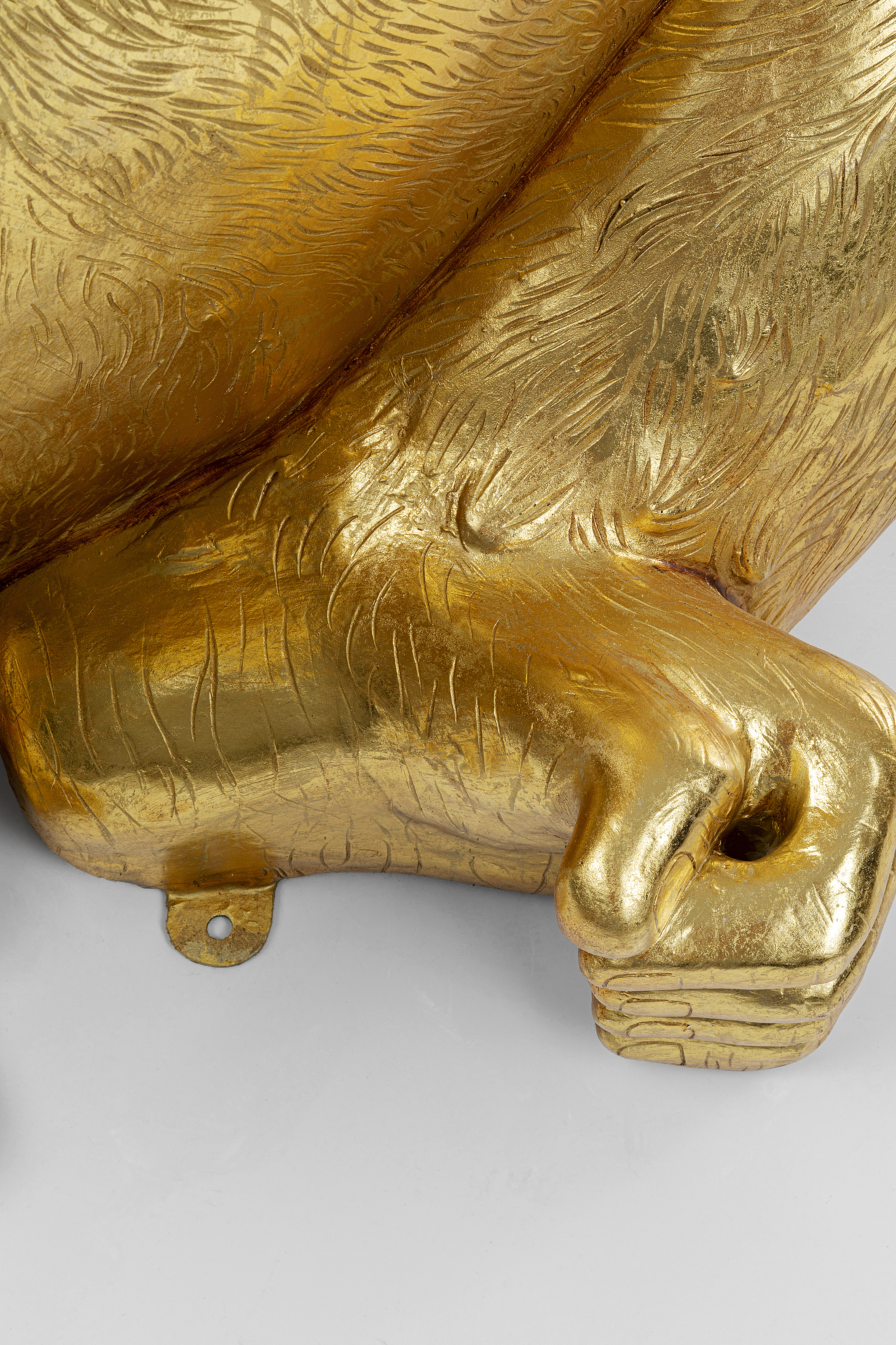 Deko Figur Gorilla XL, gold - Accessoires