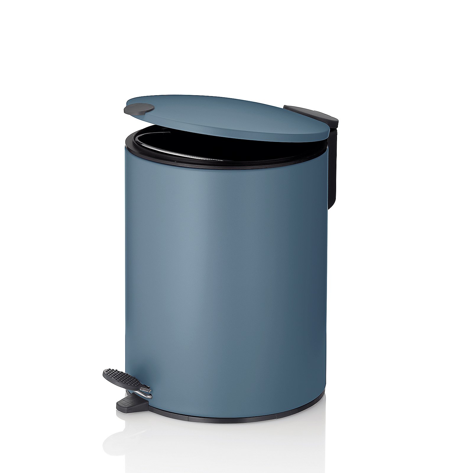 Kosmetikeimer Mats 23 cm - Metall rauchblau