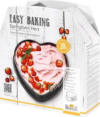 Springform Herz - Ø 22 cm, Höhe 9 cm