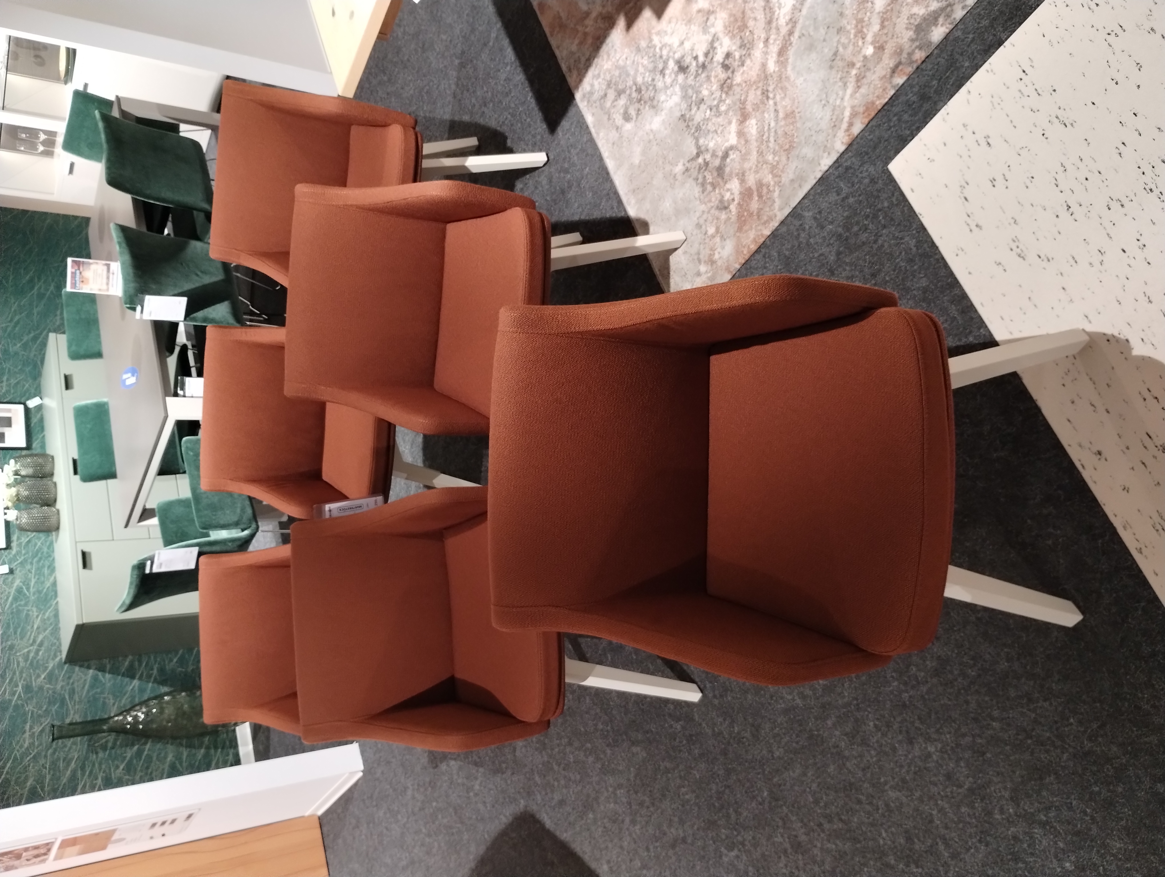 Stuhlsatz, 6er Set, Lack crema - FLAIR