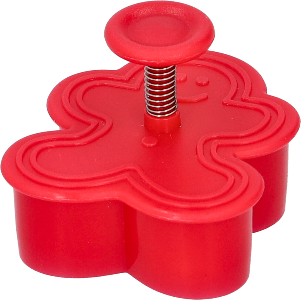 Kunststoff-Ausstechform Gingermann - Dear Santa, mit Auswerfer