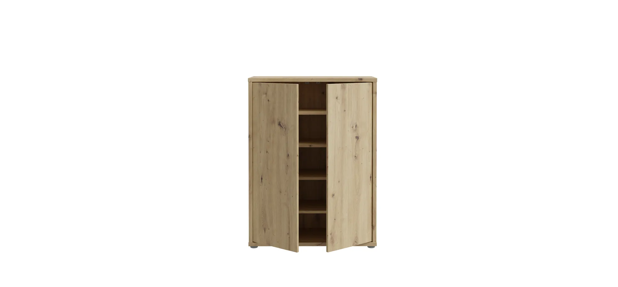 Schuhschrank, Artisan Oak, 2 Türen - Faid