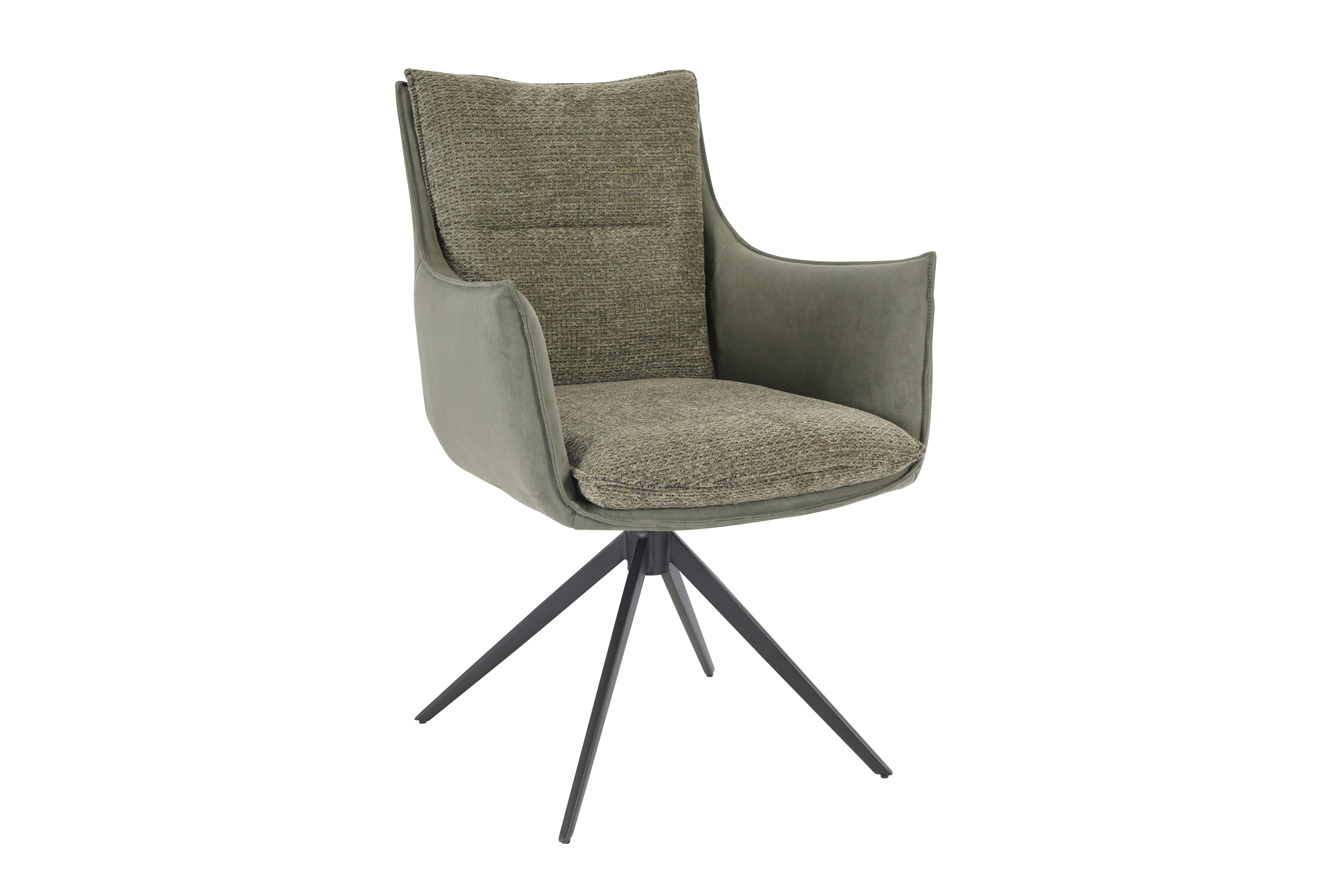 Armlehnstuhl, Bezug Winter moss/Retrobliss - Mandy