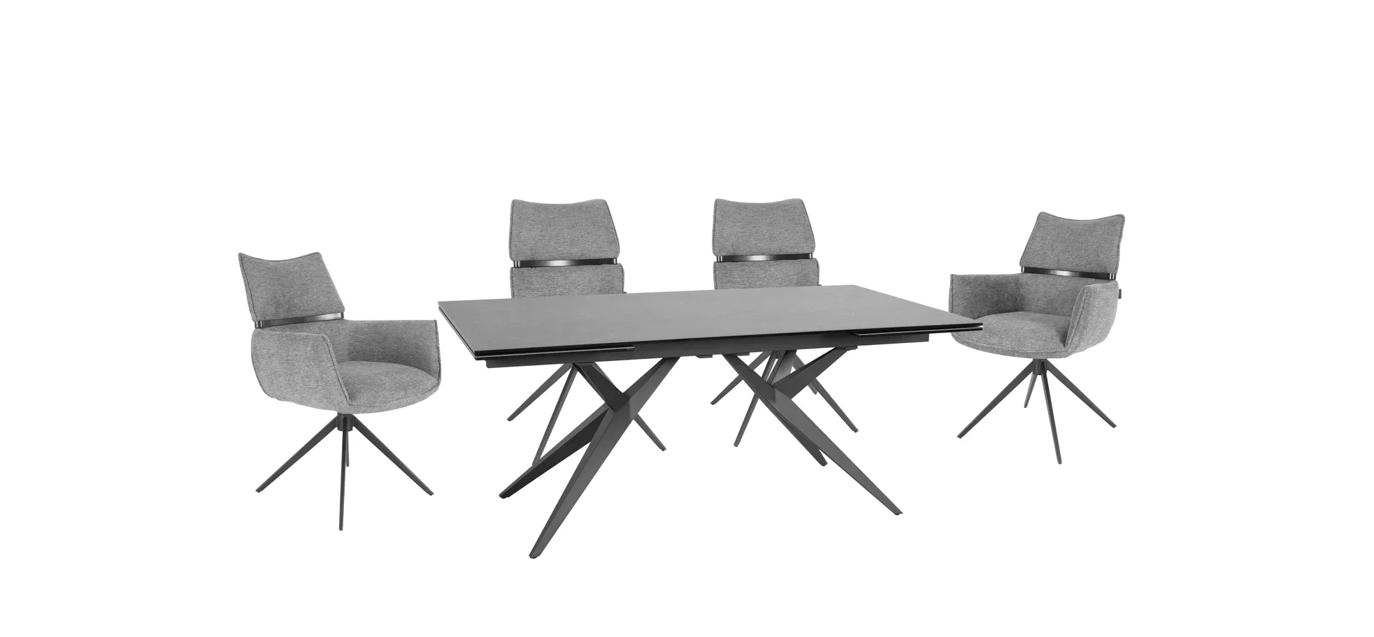 Armlehnstuhl, drehbar 360° autoreturn - Marja