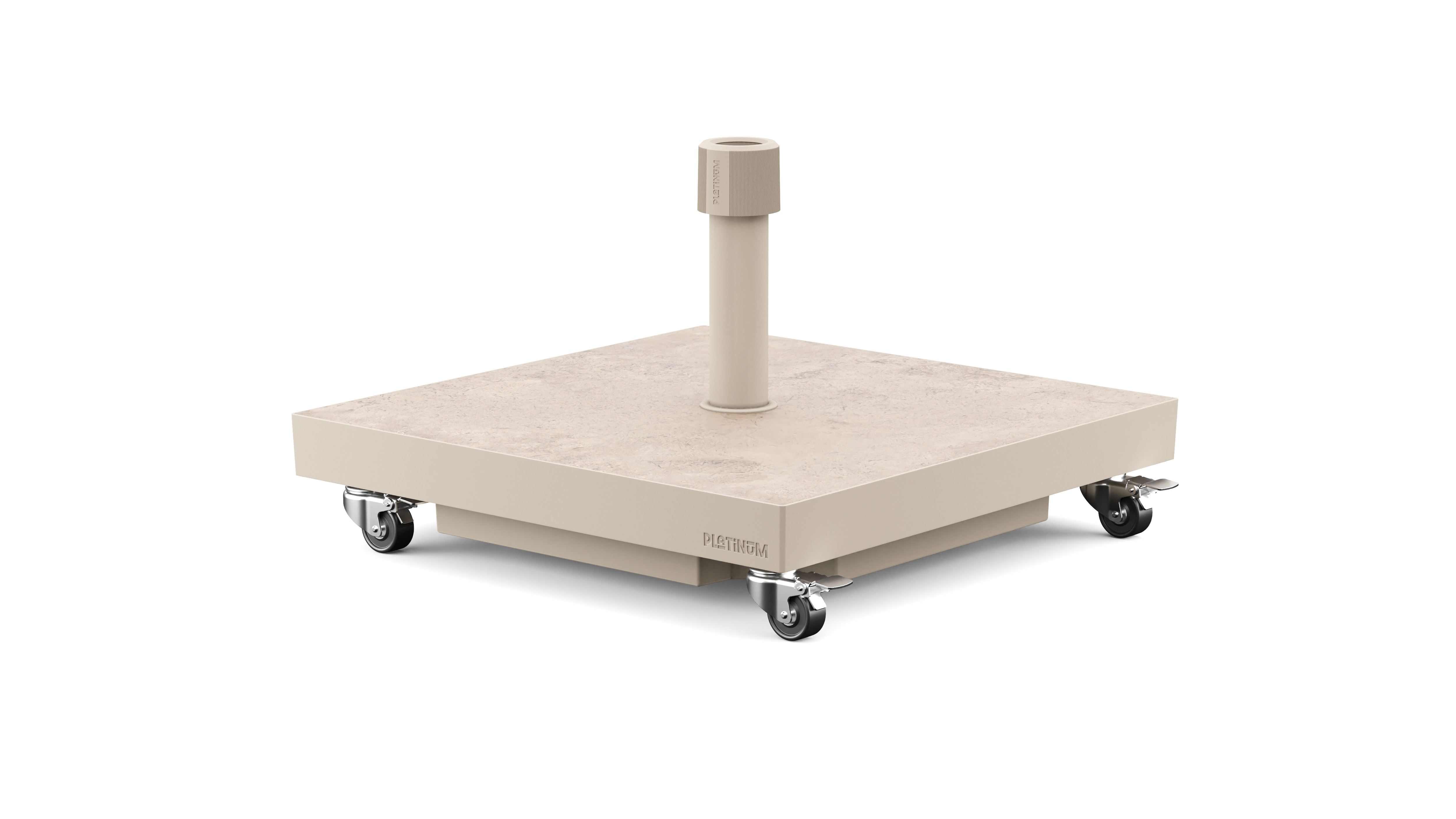 Schirmständer, 40 kg, Keramik sandstein - Ceramica 40kg sandstein