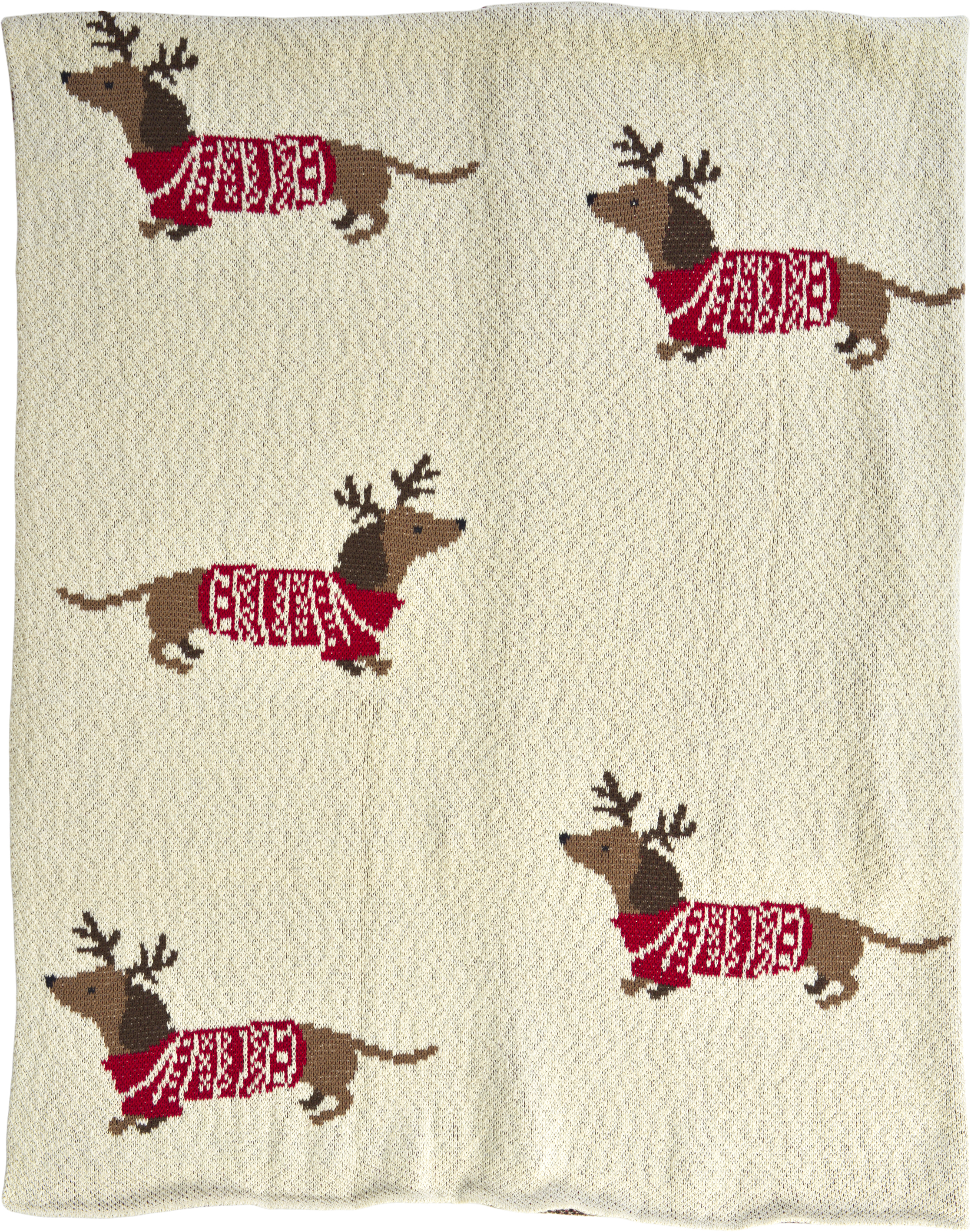 Plaid Merry Dogs - 130x170cm, original
