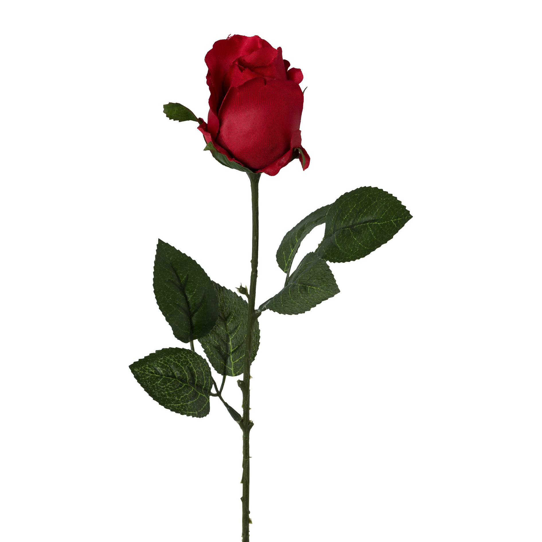 Kunstrose - Rose, 65 cm, rot
