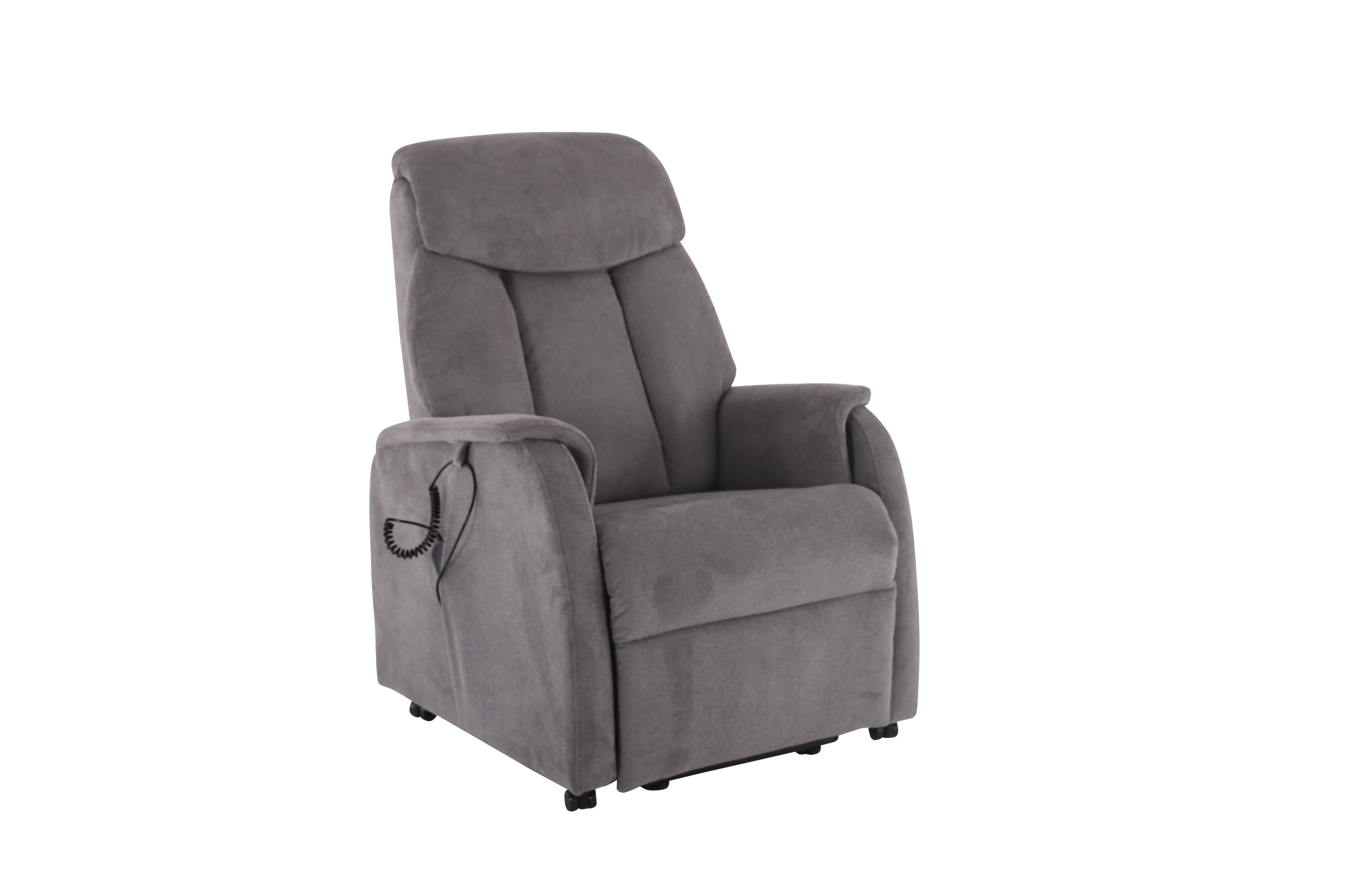 Fernsehsessel, Stoff grau, 3-motorisch - Marin