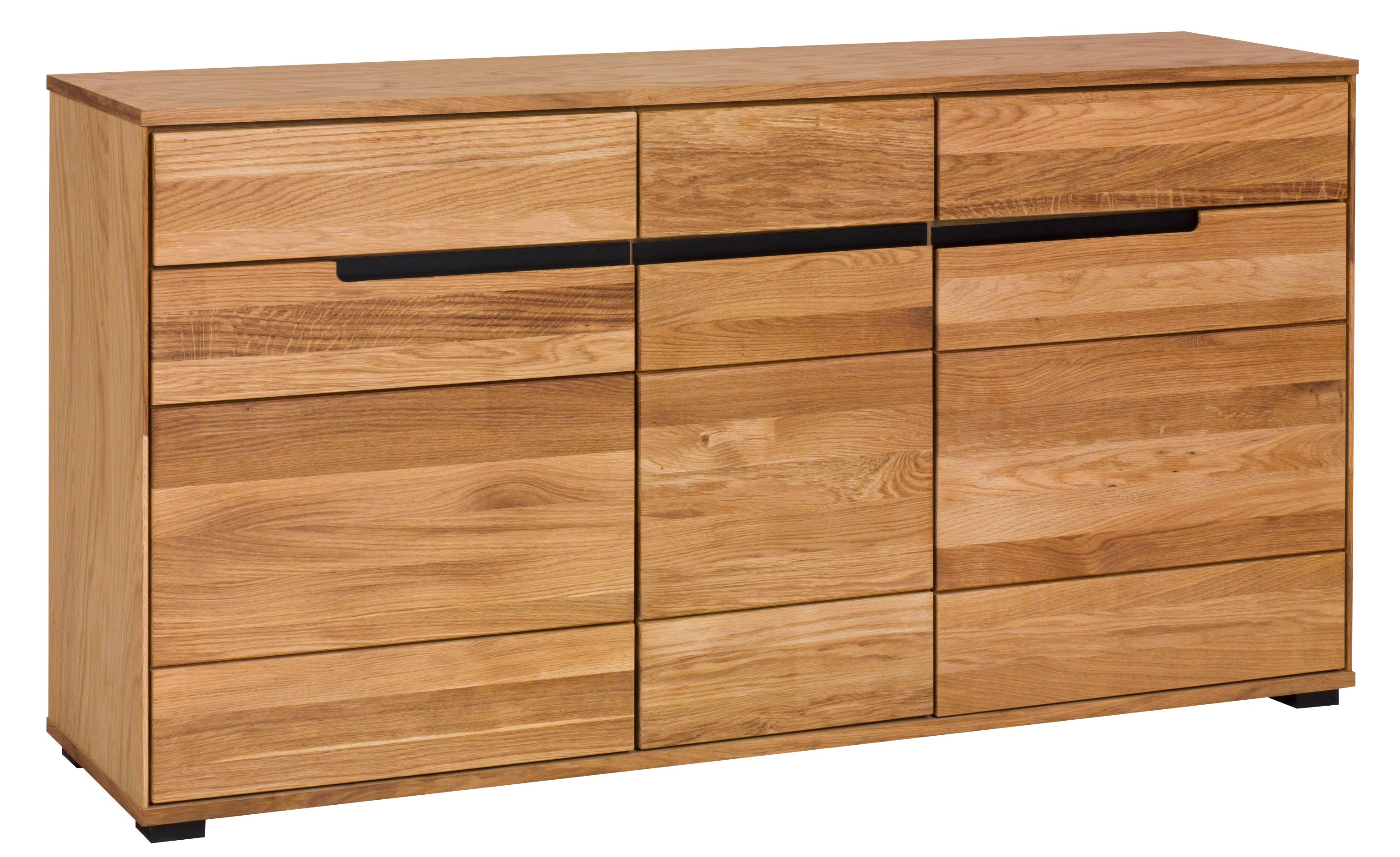 Sideboard, Eiche, 3-trg., 3 Schübe - Edma