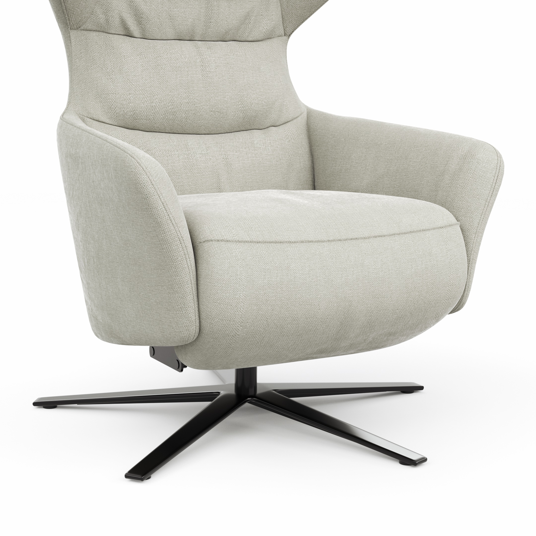 Drehsessel, Stoff naturel - Natura Home Houston Relax