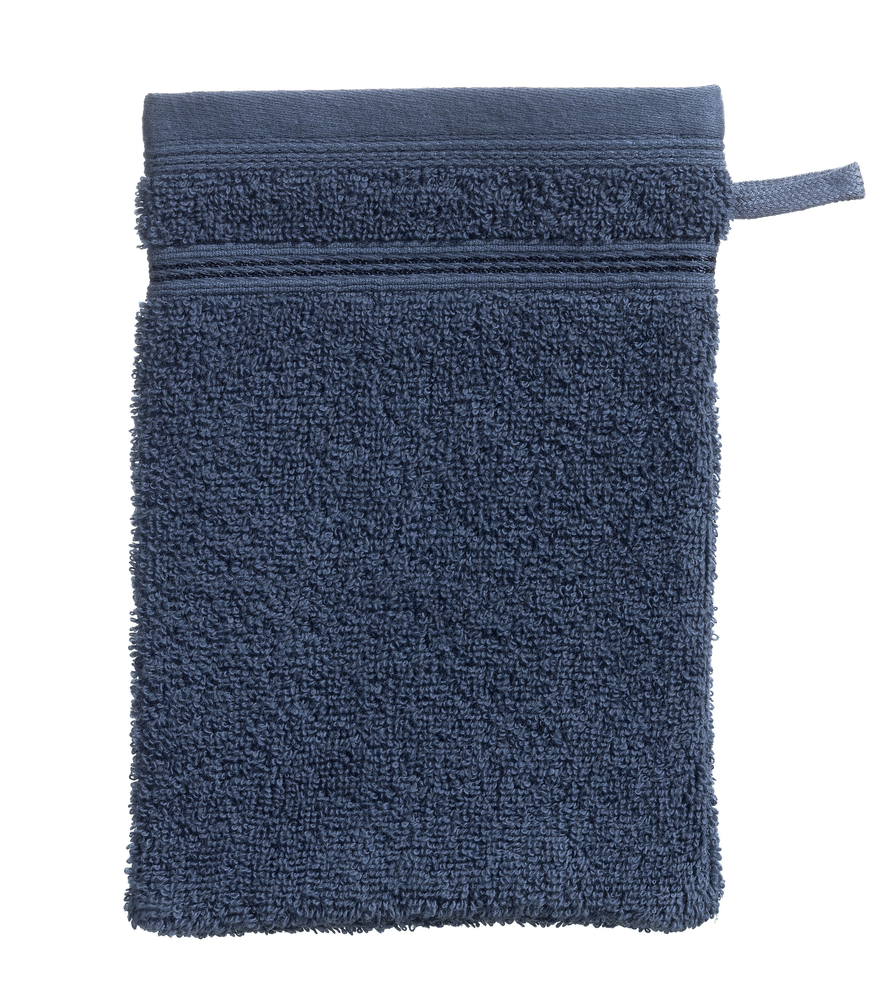 Waschhandschuh Casea Natürlich Alicante, 15x21 cm - blau