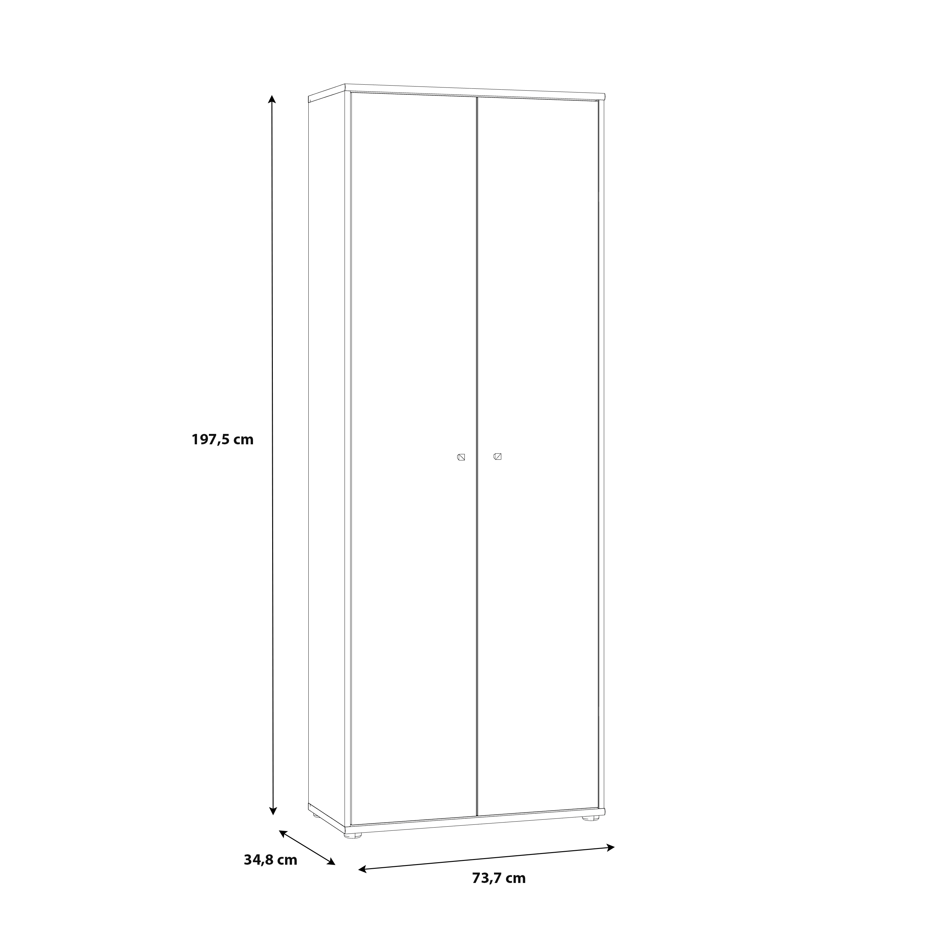 Schrank, Old Wood Vintage - Faik