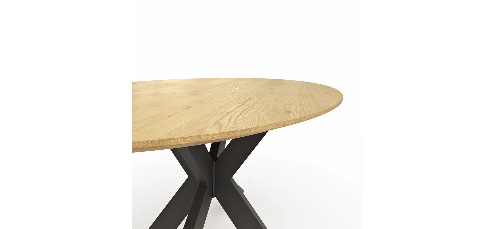 Esstisch Phoenix - LB ca. 180x100 cm, Eiche massiv