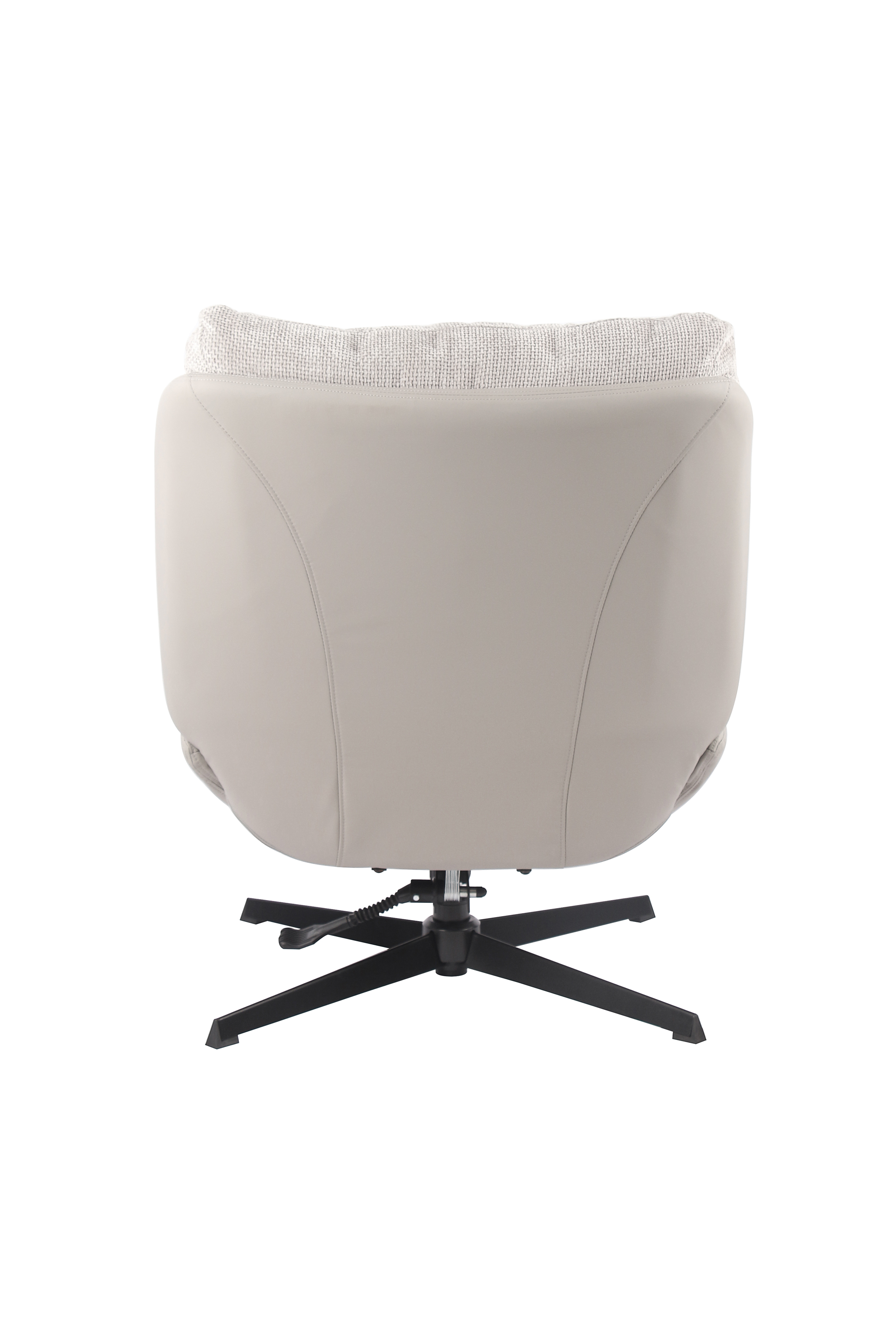 Relaxsessel mit Hocker, sand - Dorisa