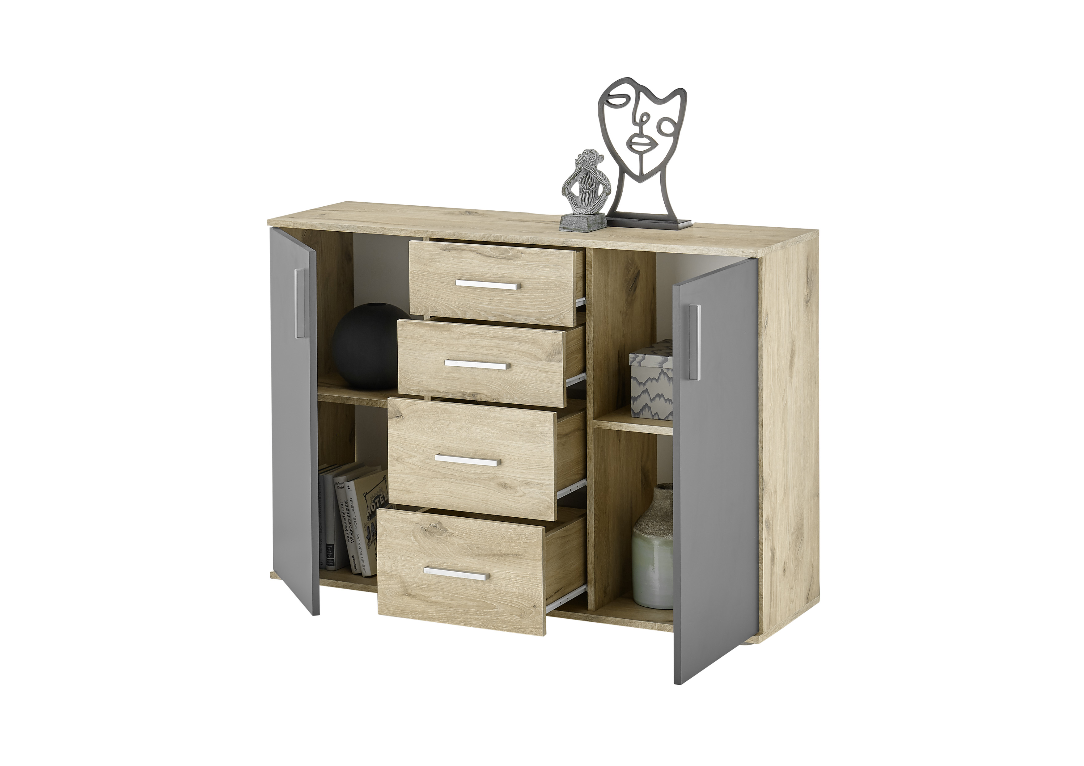 Kommode 5, Viking Oak Dekor - MyStyle 5000