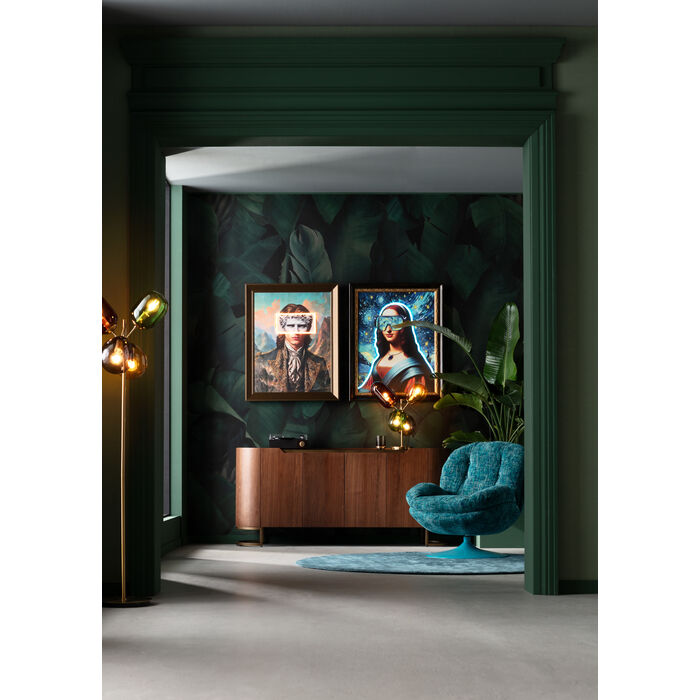 Drehsessel Cosy, Blau - Möbel