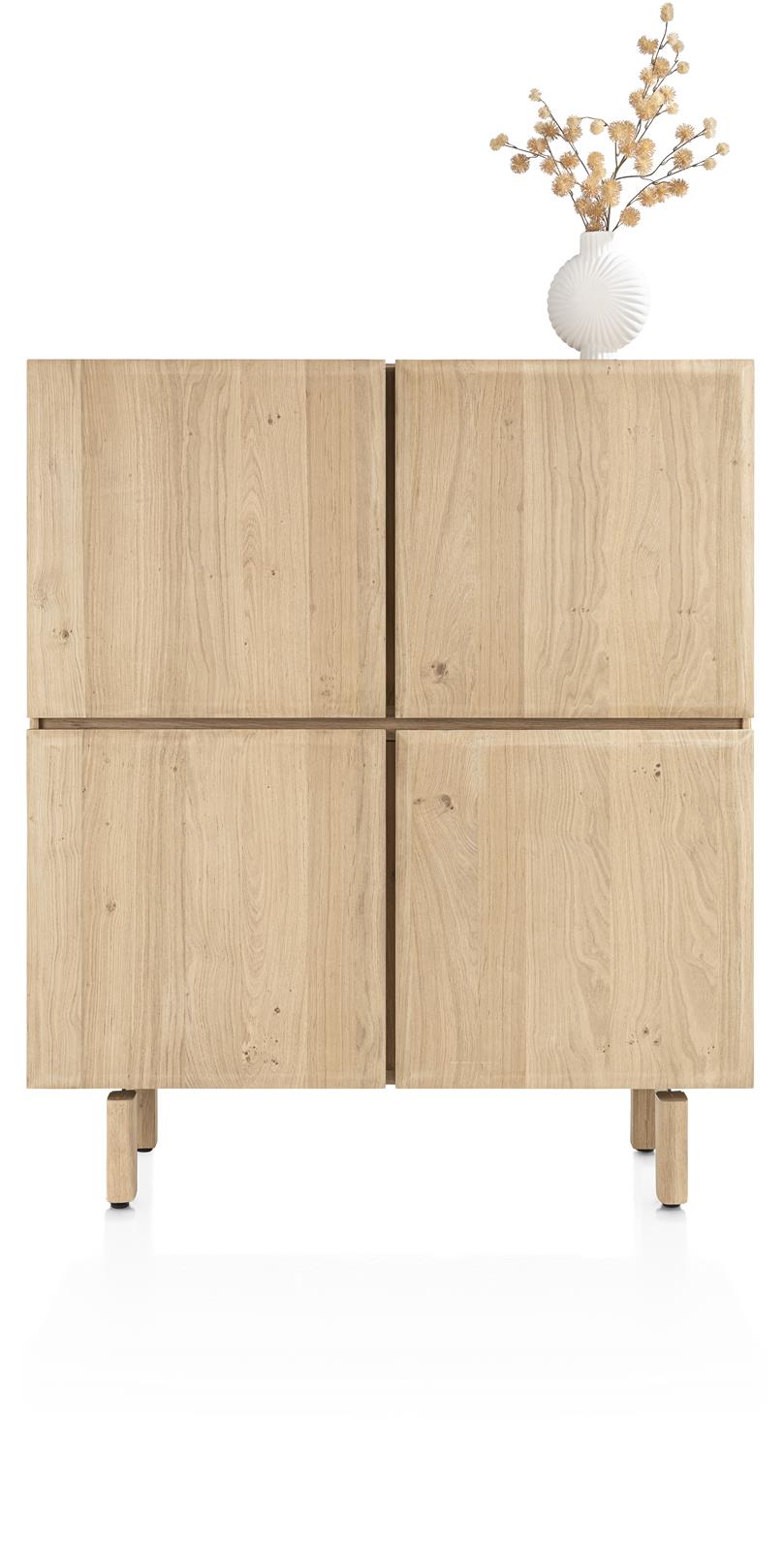 Highboard, Eichenfurnier Natur - Azulo