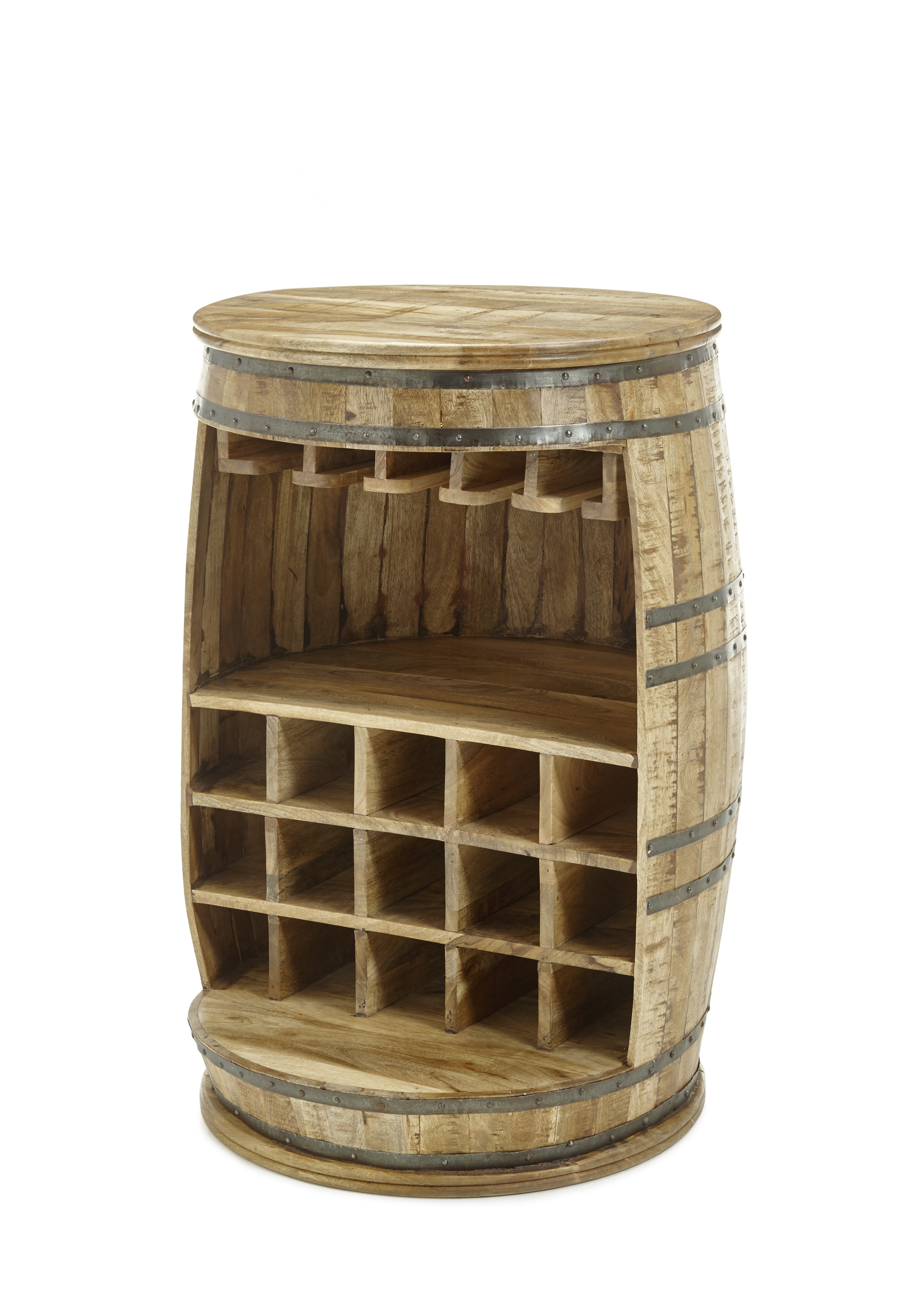 Barfass, Mango Wood - MyStyle 4054