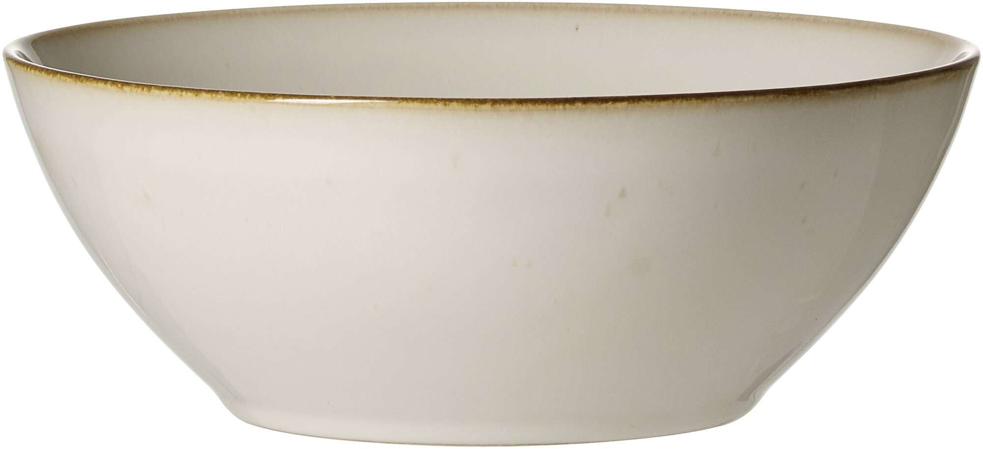 Schale Olivia - steingut, beige, 15,5cm
