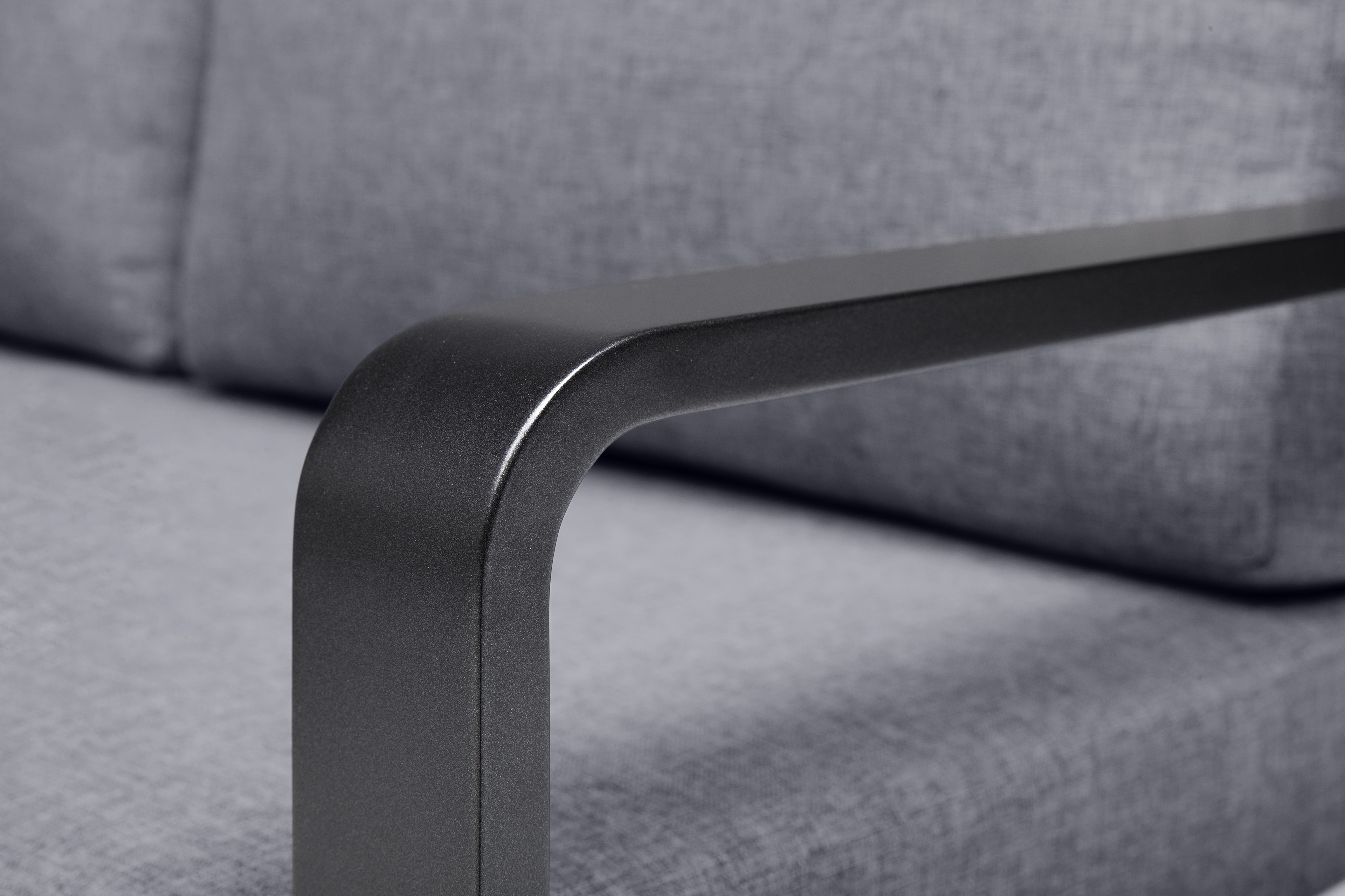 Eckset mit Tisch und Bank, anthrazit - Ocean CD