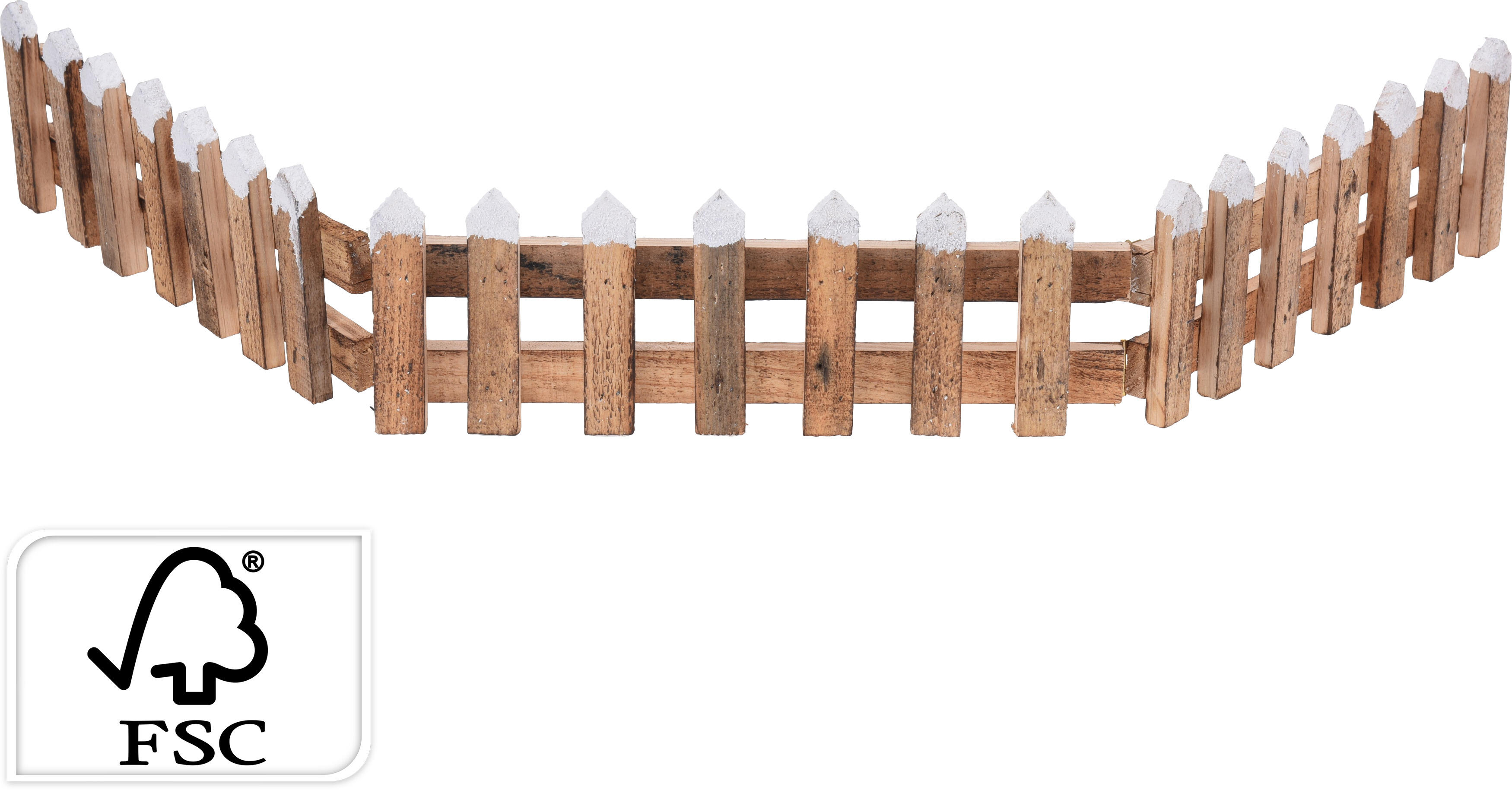 Deko-Zaun, Holz, ca. 10cm - 