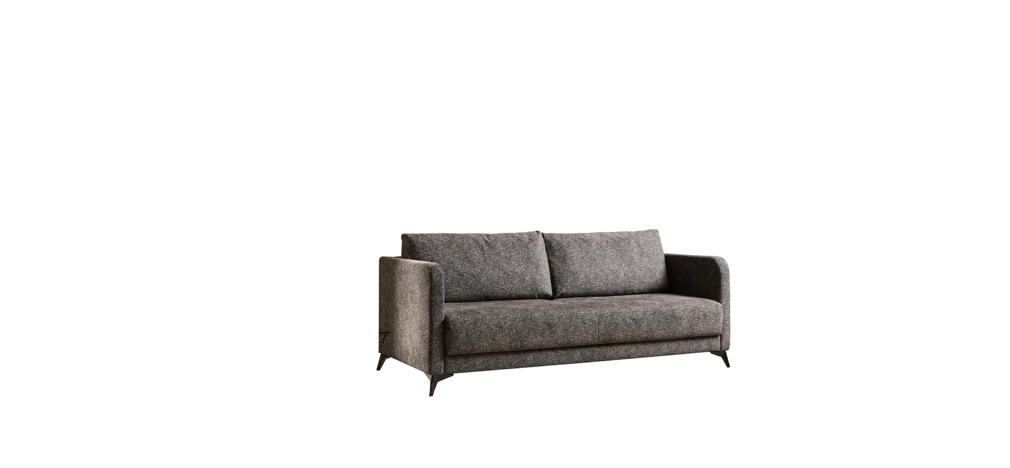 Schlafsofa - Stoff, Anthrazit