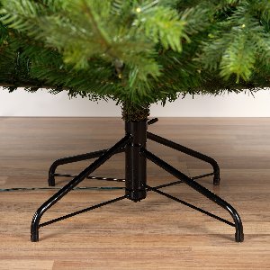 LED Tanne - grün/warmes weiss, PE/PVC, Ø132-H180cm-400L