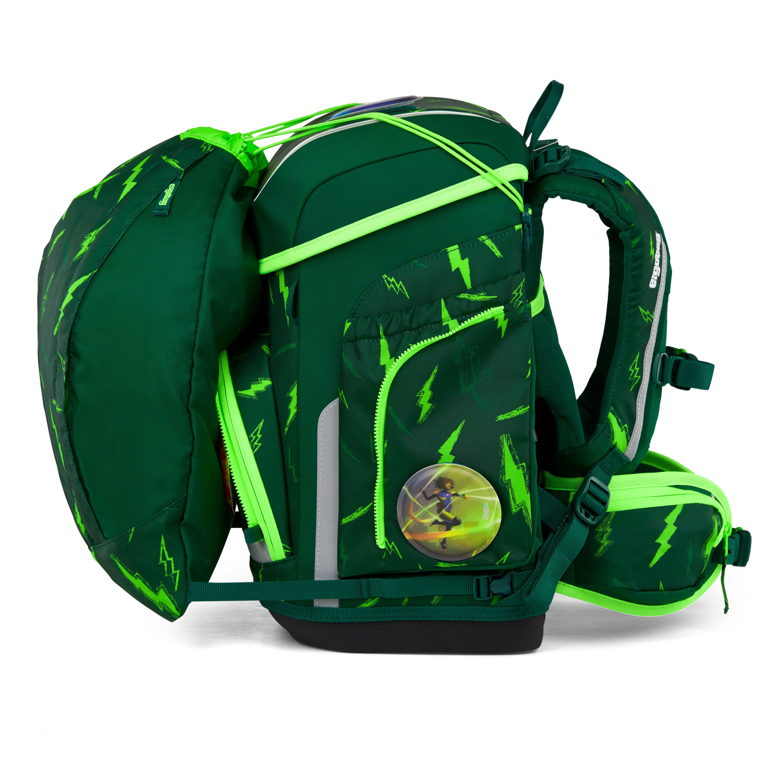 ergobag cubo Schulranzenset Bärtastisch - cubo