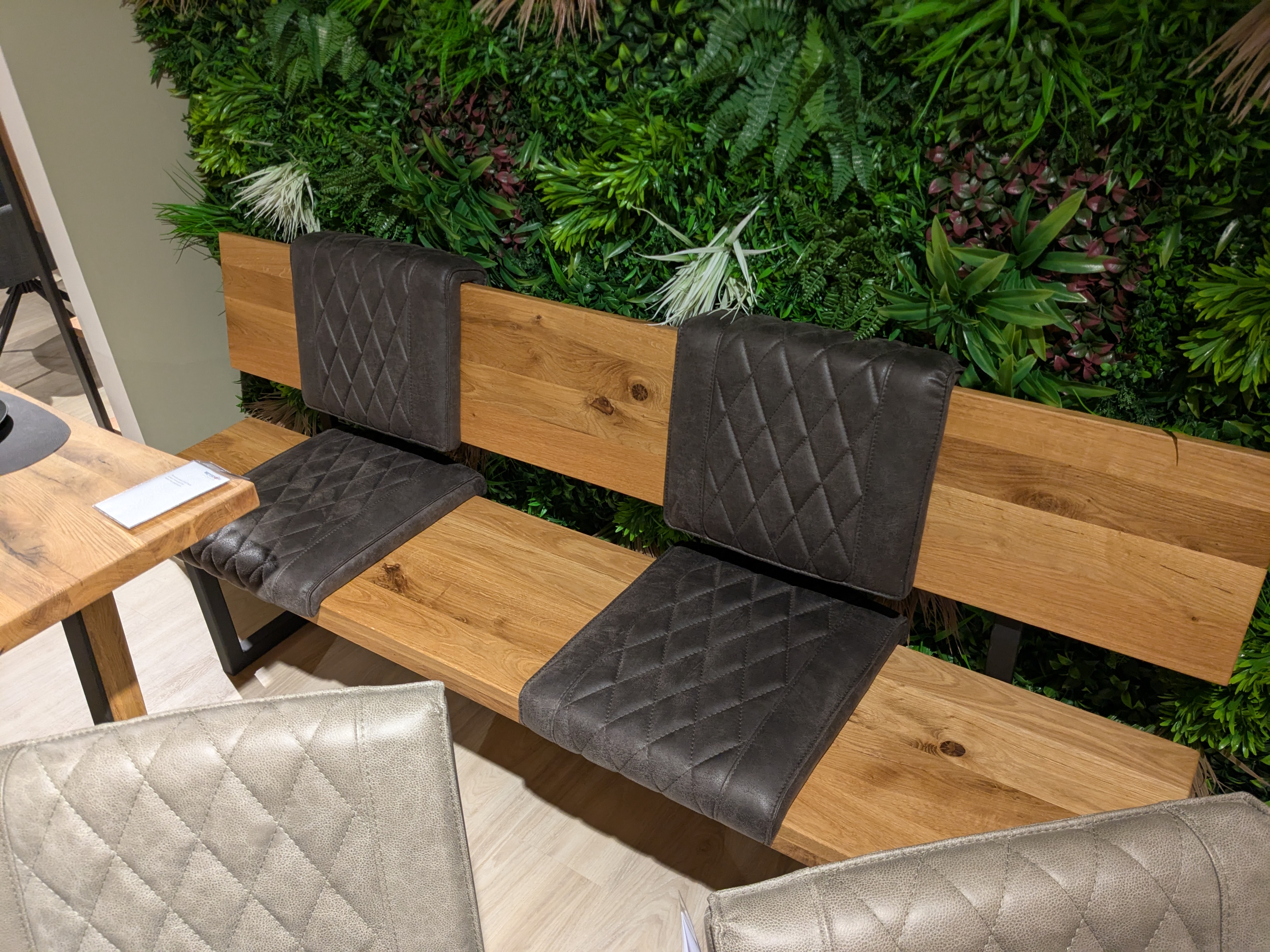 Sitzkombination, Wildeiche, Dark Brown - Cambridge/Clifton