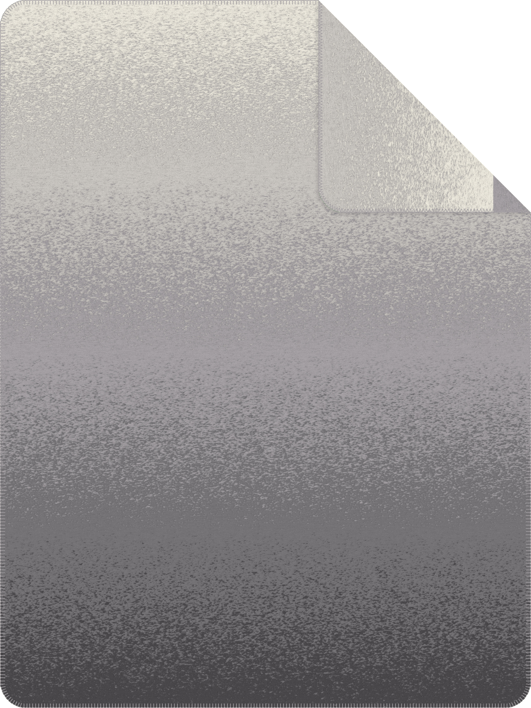 Wohndecke Casea Murcias - ca. 150x200cm, grau-Farbverlauf