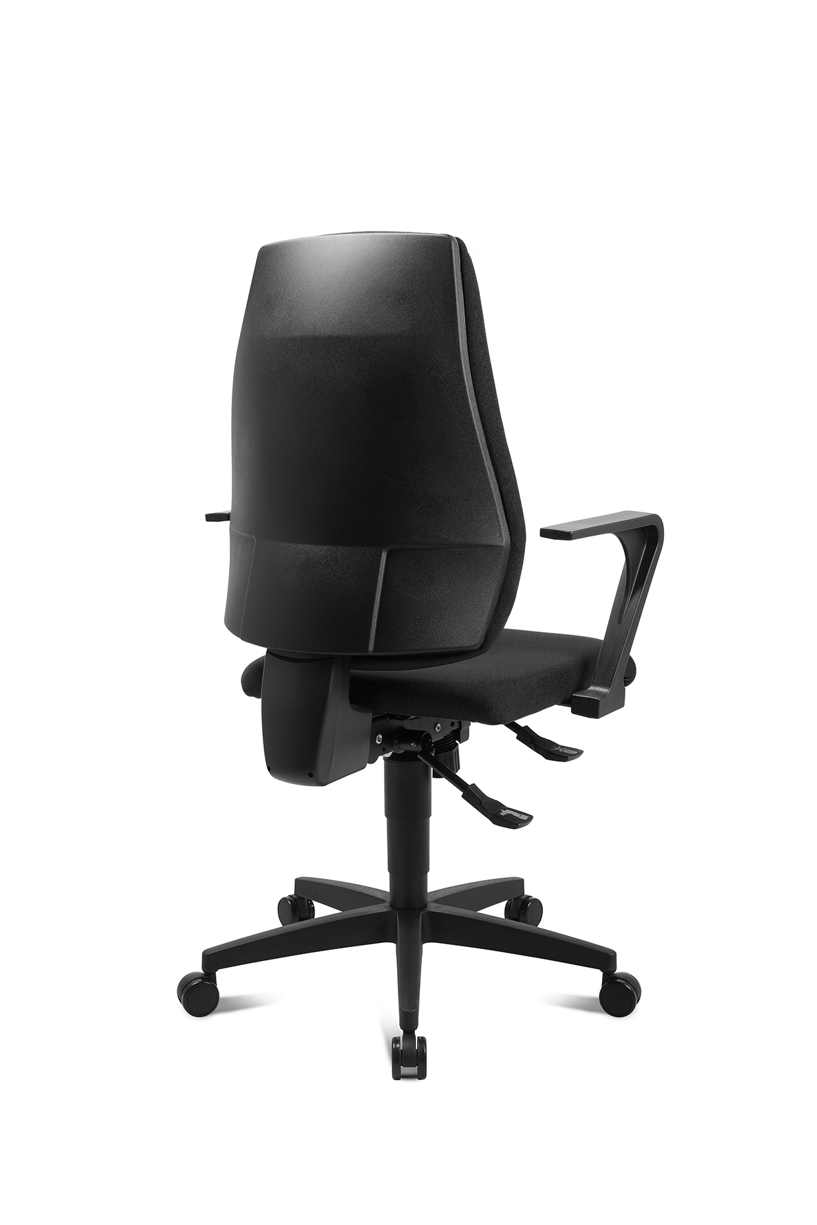 Drehstuhl, Bezug schwarz, Fuß schwarz - Green Star SY