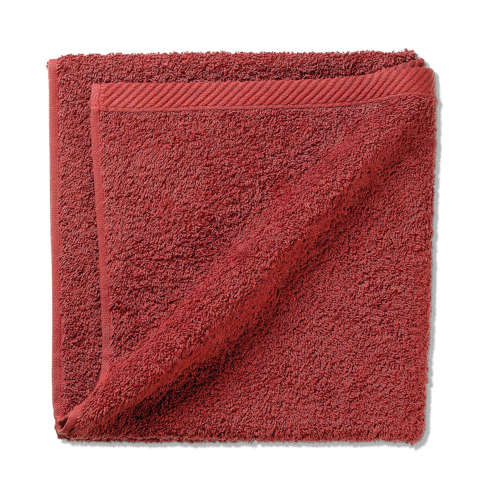 Handtuch Ladessa 100x50 cm - 100%Baumwolle karminrot