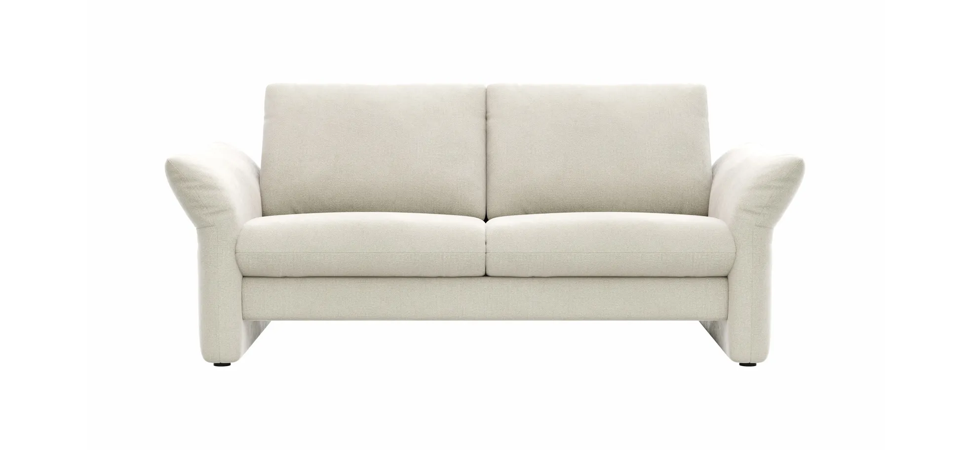 Sofa Gotera -  2,5-Sitzer inkl. Rückenlehne verstellbar, Stoff, Natur