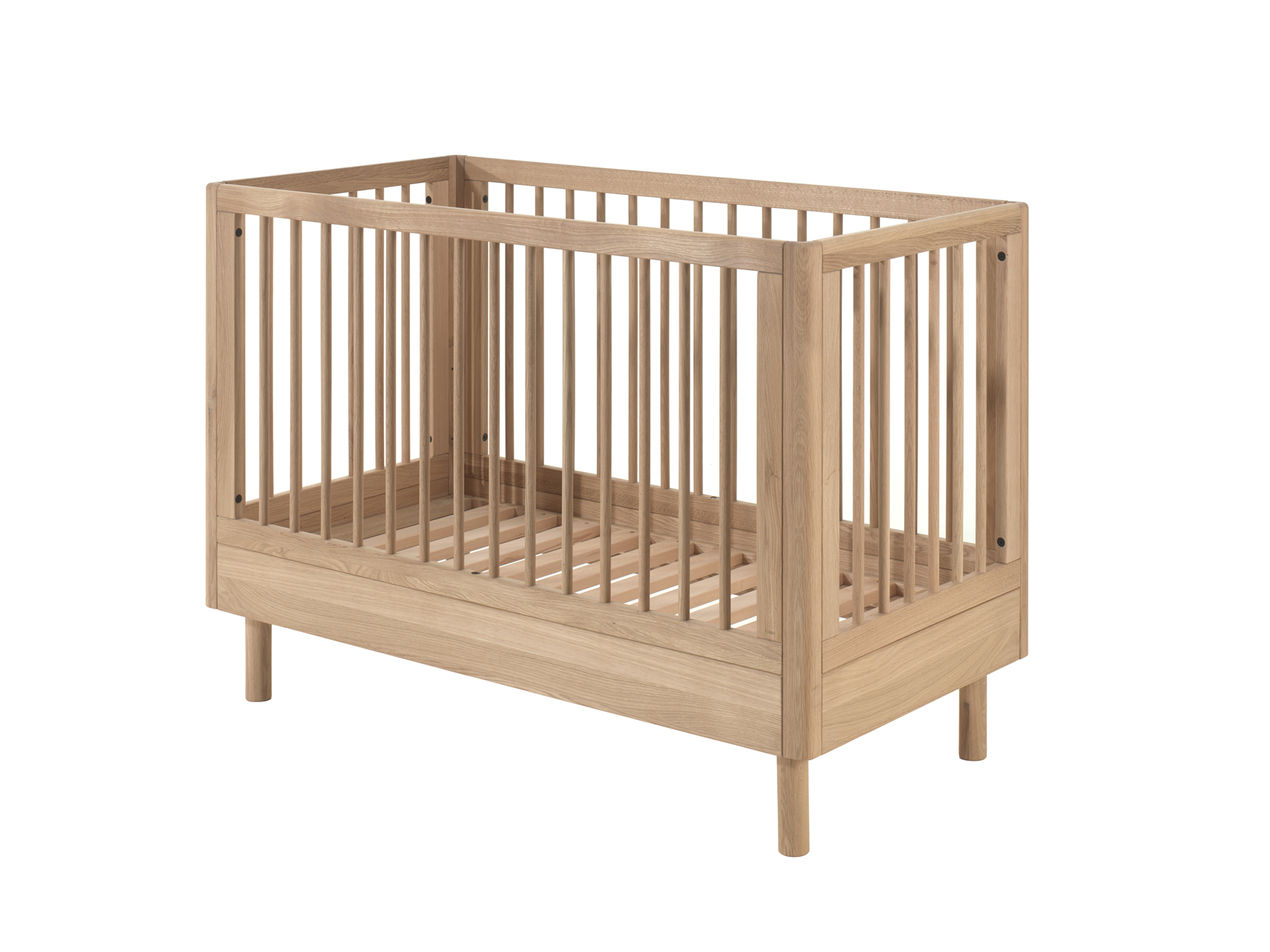 Babybett 60x120 cm - Forrest Oak