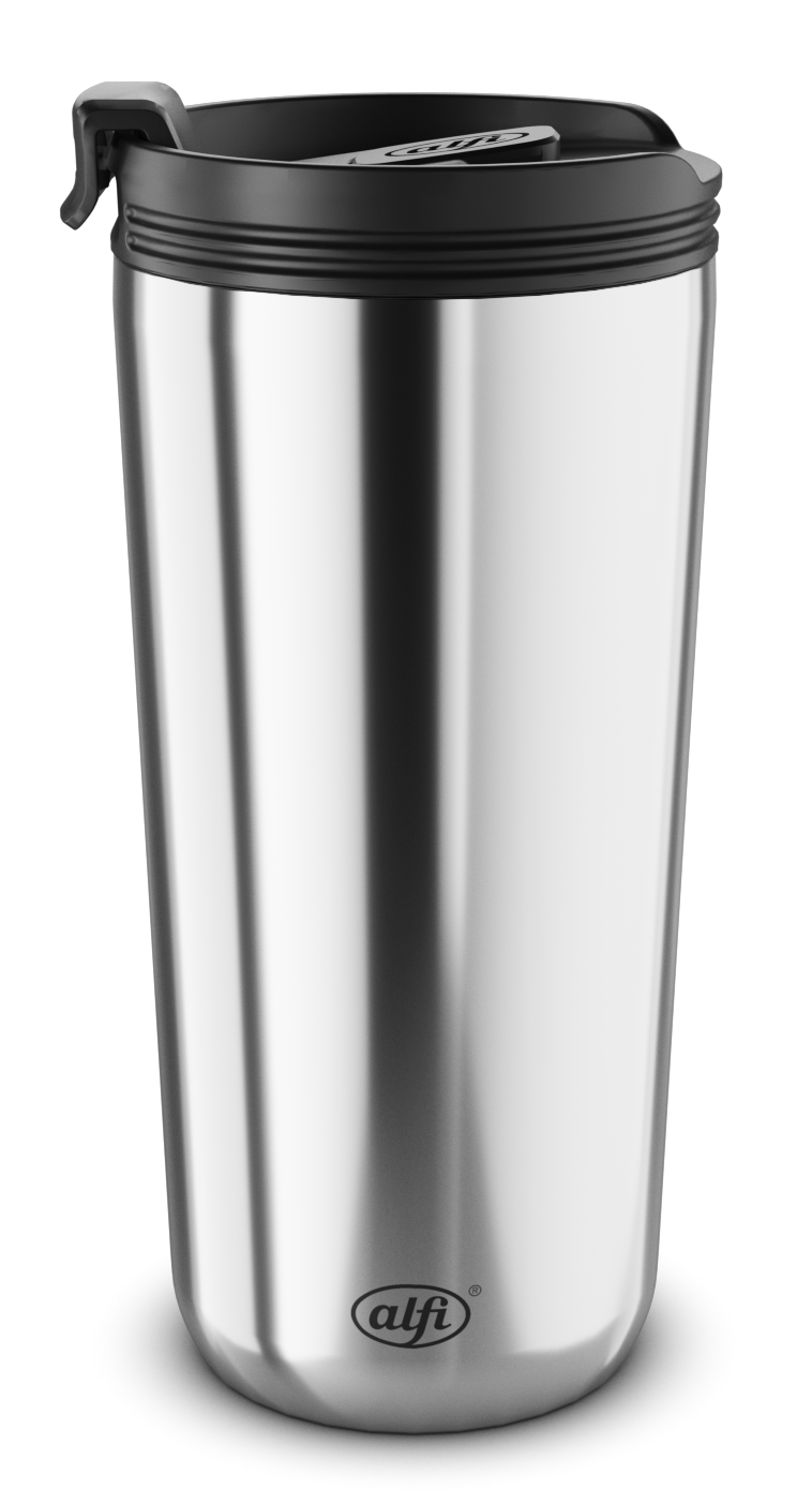 Isolier-Trinkbecher, ca. 0,4l Edelstahl - ISO Coffee Mug