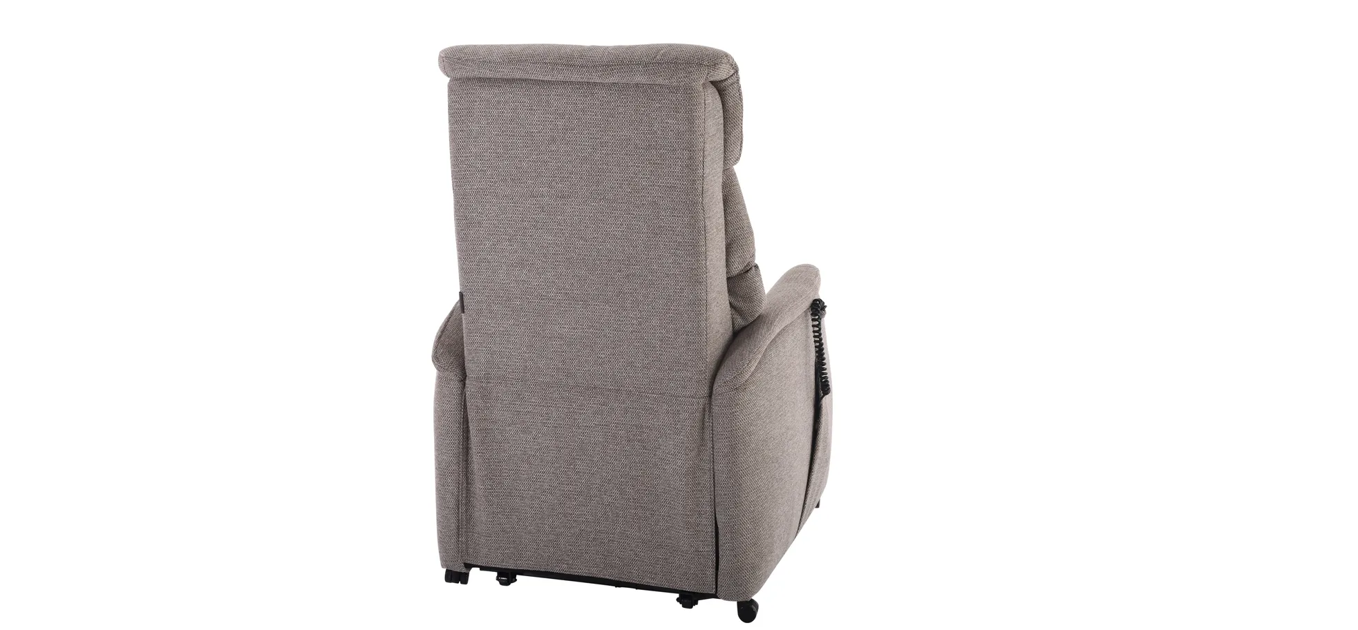 Fernsehsessel, Stoff braun/beige - Marlo