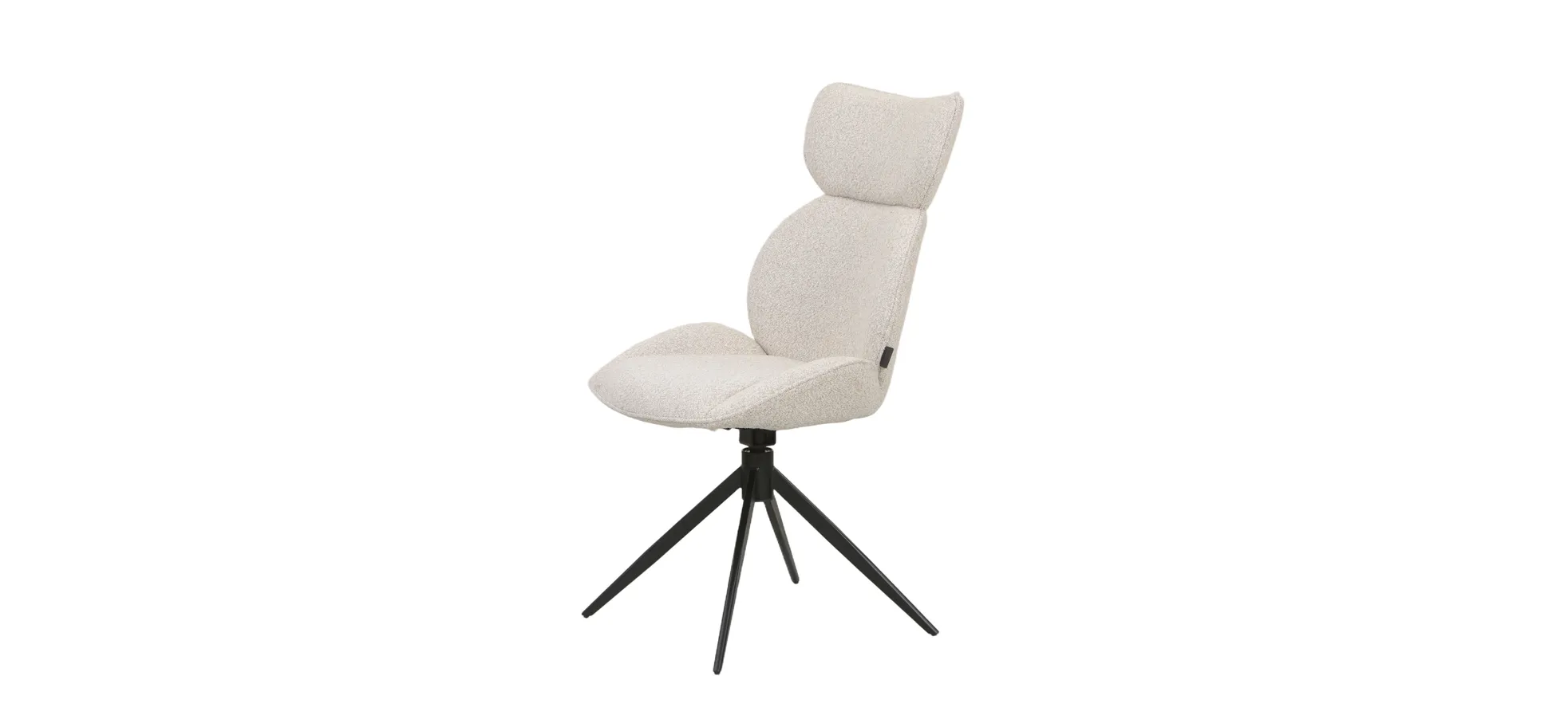 Vierfußstuhl, beige - Mirna