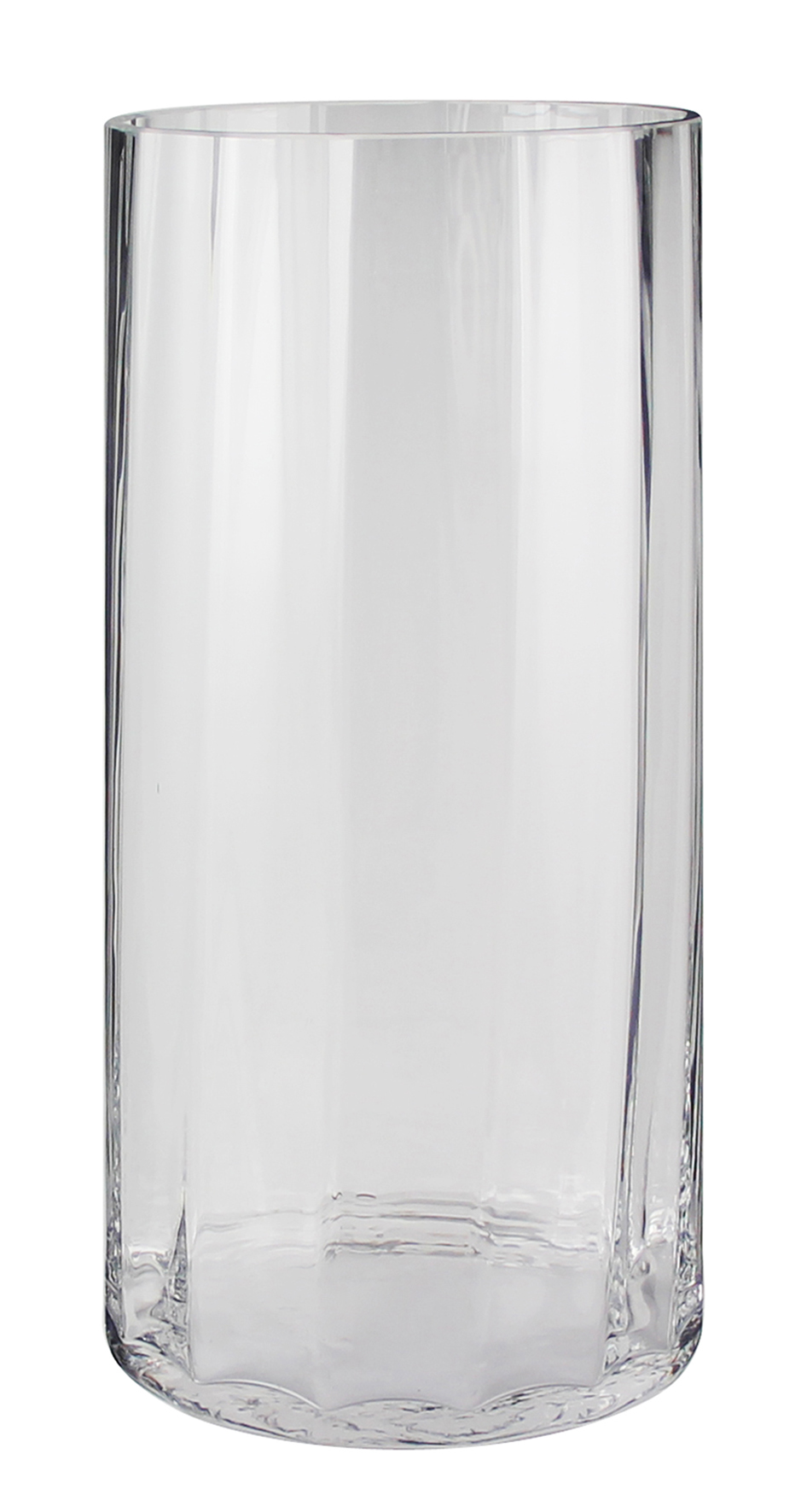 Vase - klar 20cm Ø, 40cm Hoch