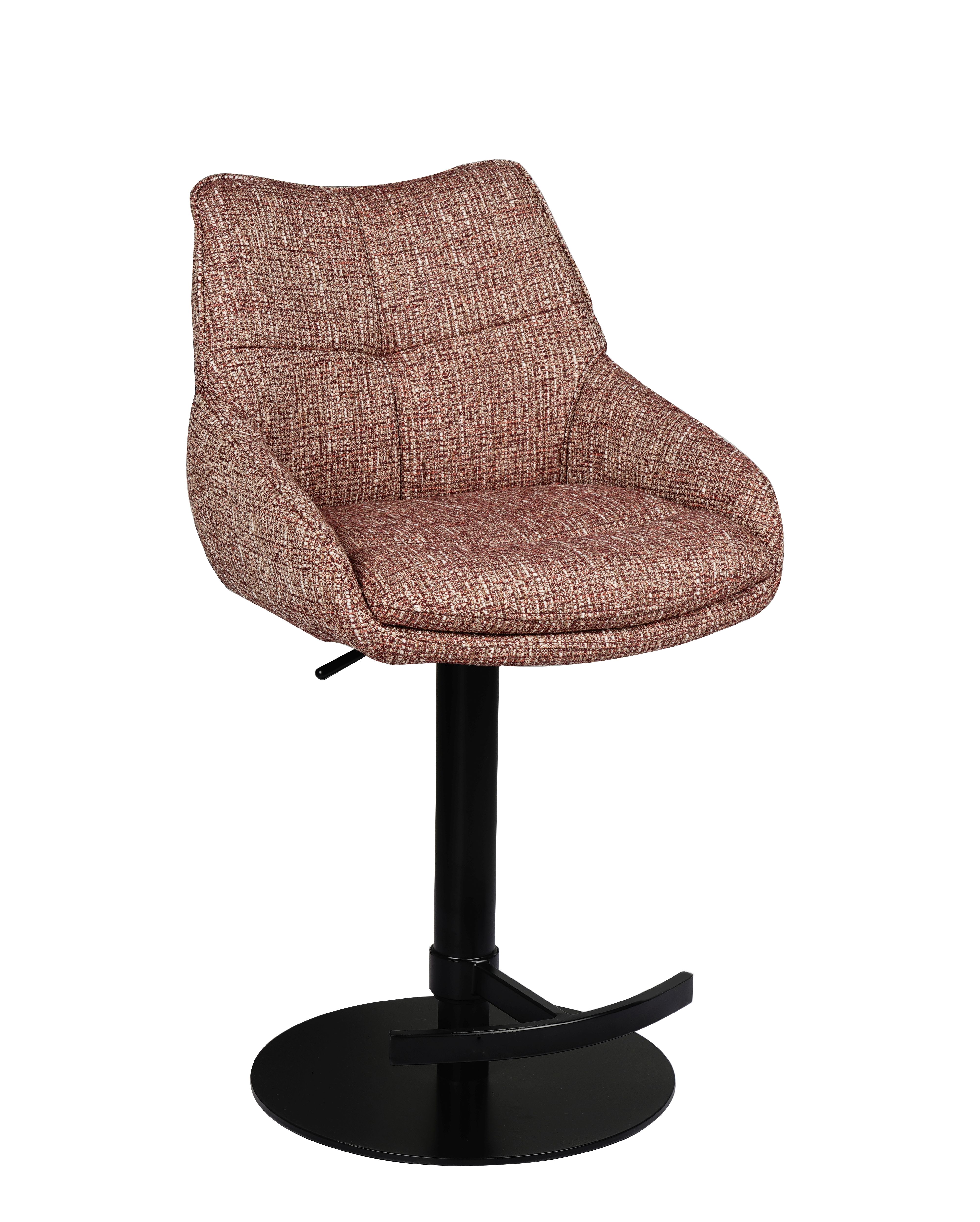 Barhocker, Stoff bordeaux - Mattea