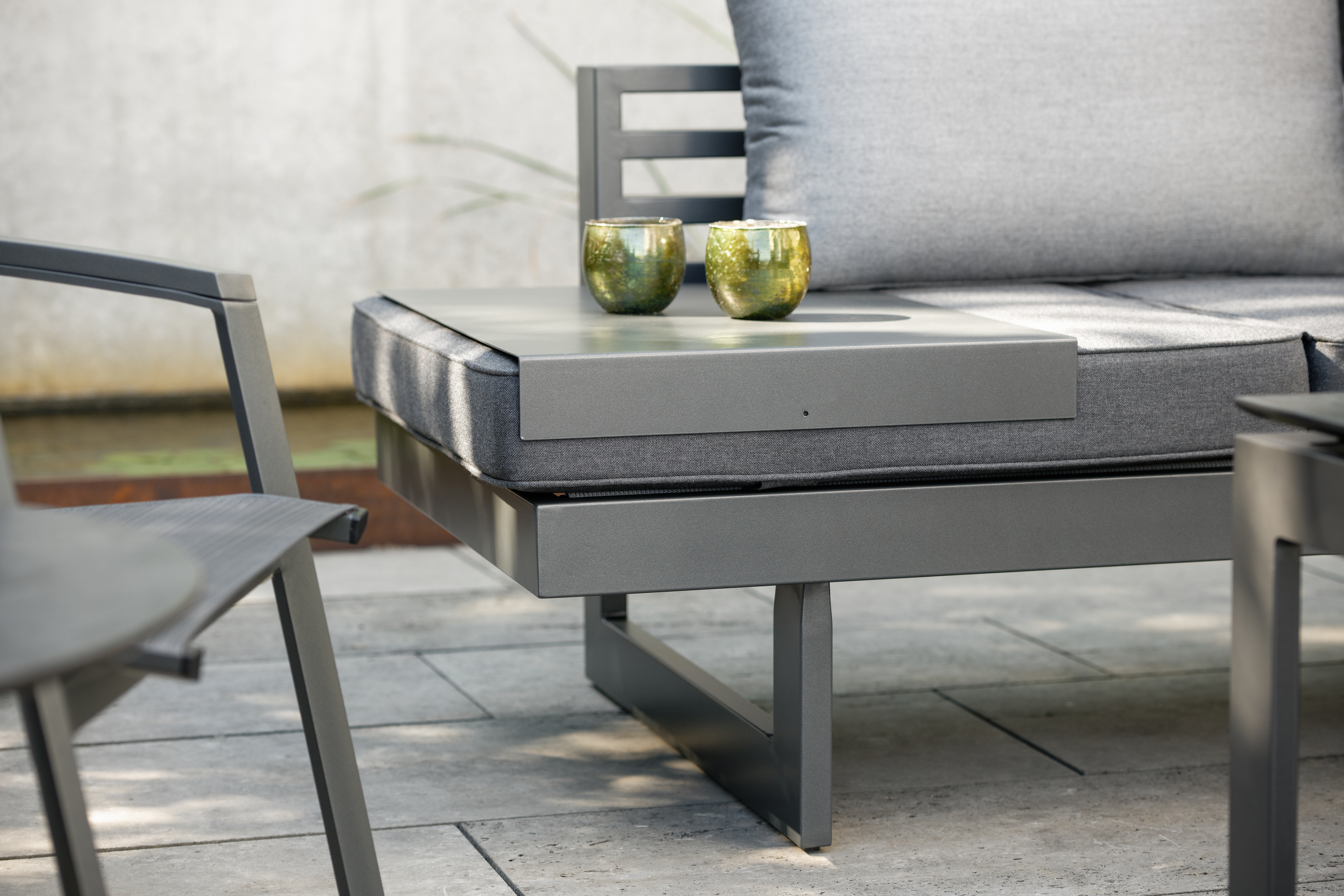 Tablett-Aufsatz in L-Form für Polster - Zubehör