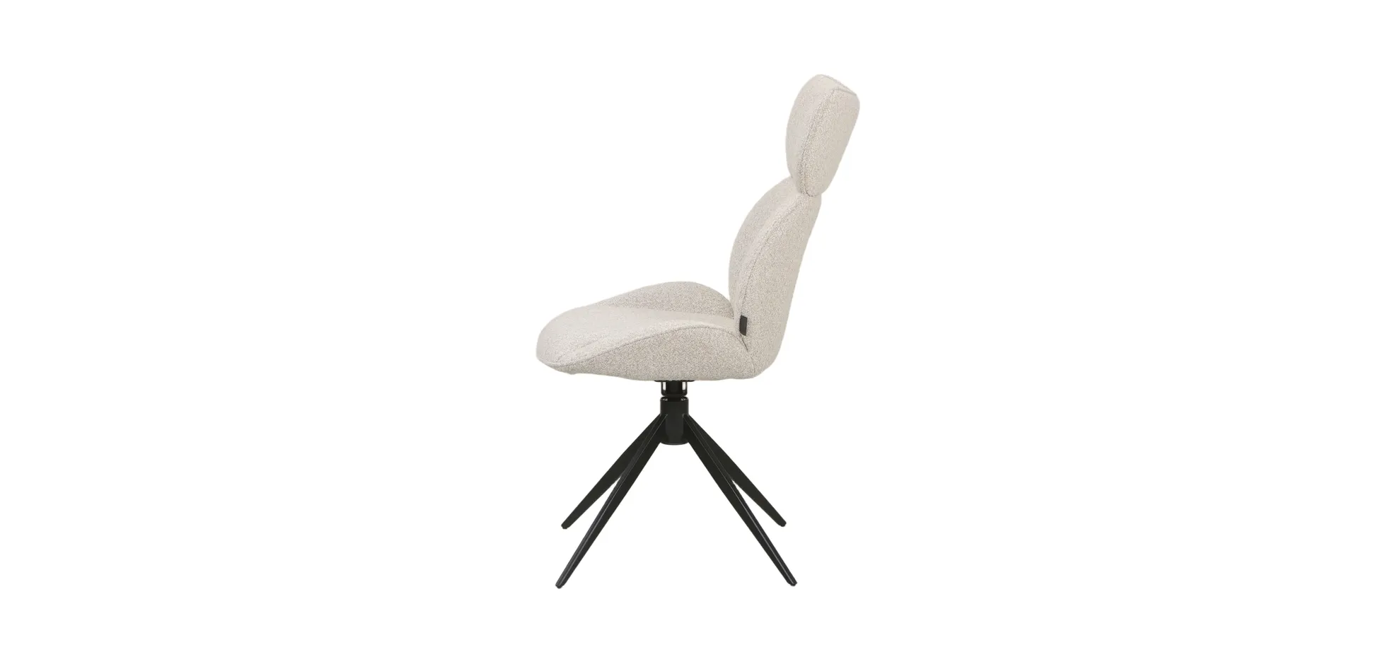 Vierfußstuhl, beige - Mirna