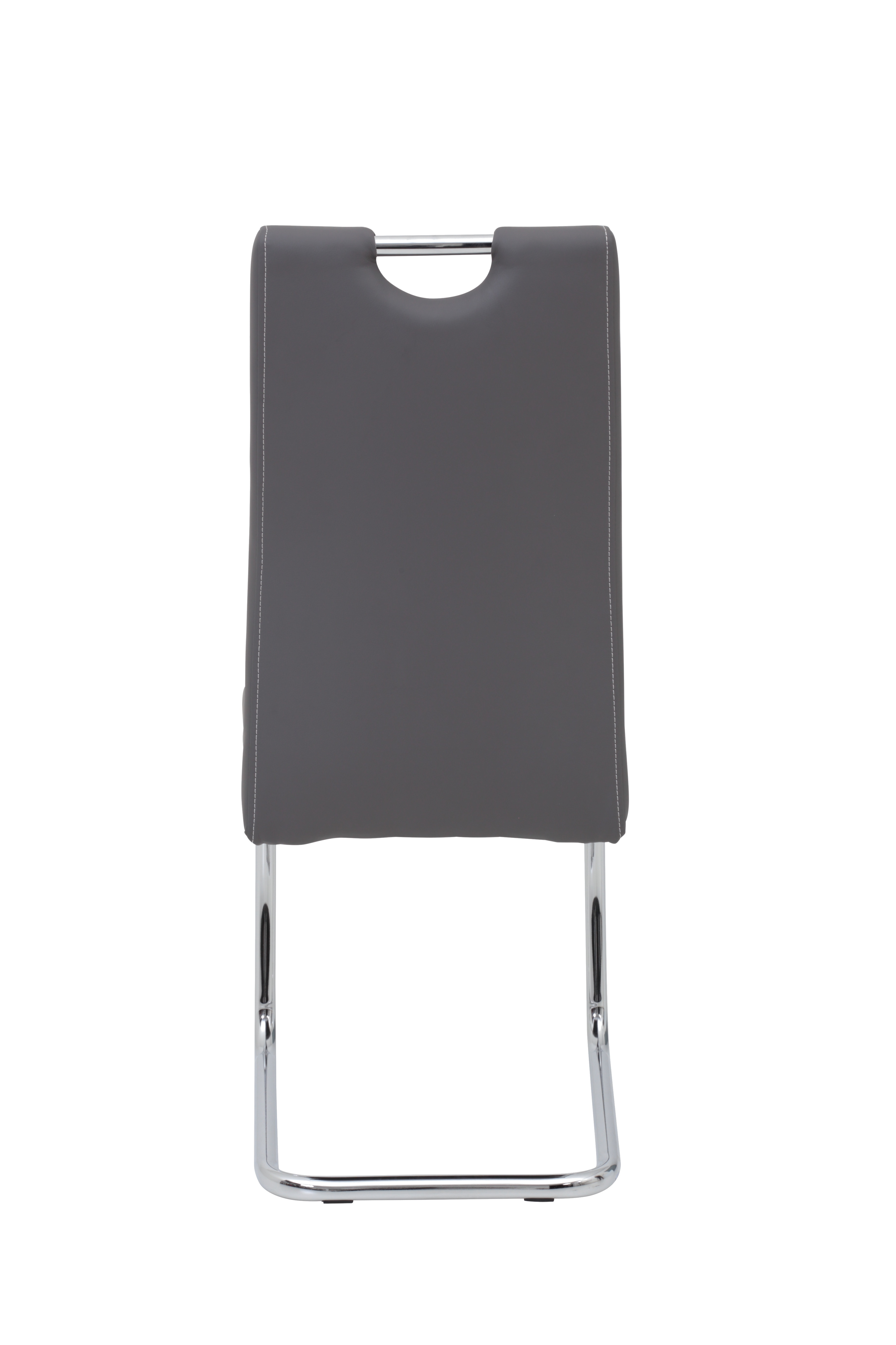 Schwingstuhl, grau, Metallgestell - HAIGER