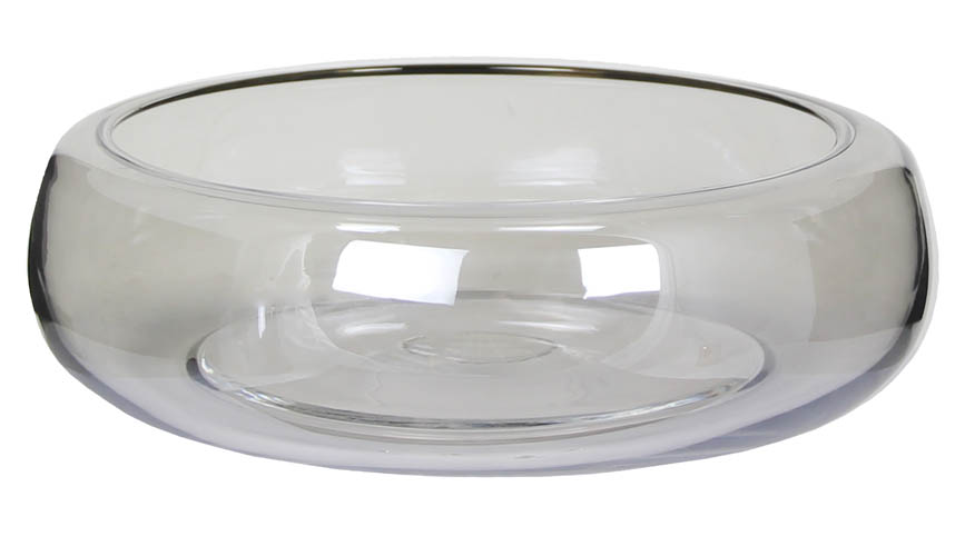 Schale Ebro lüster rauch 27 Ø 8h