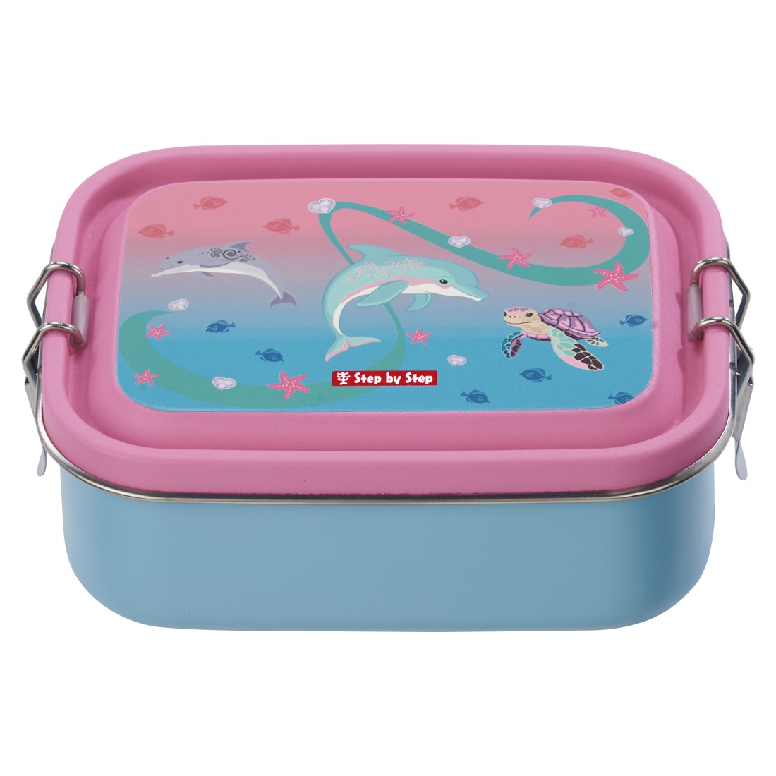 Edelstahl-Lunchbox "Sealife" - 