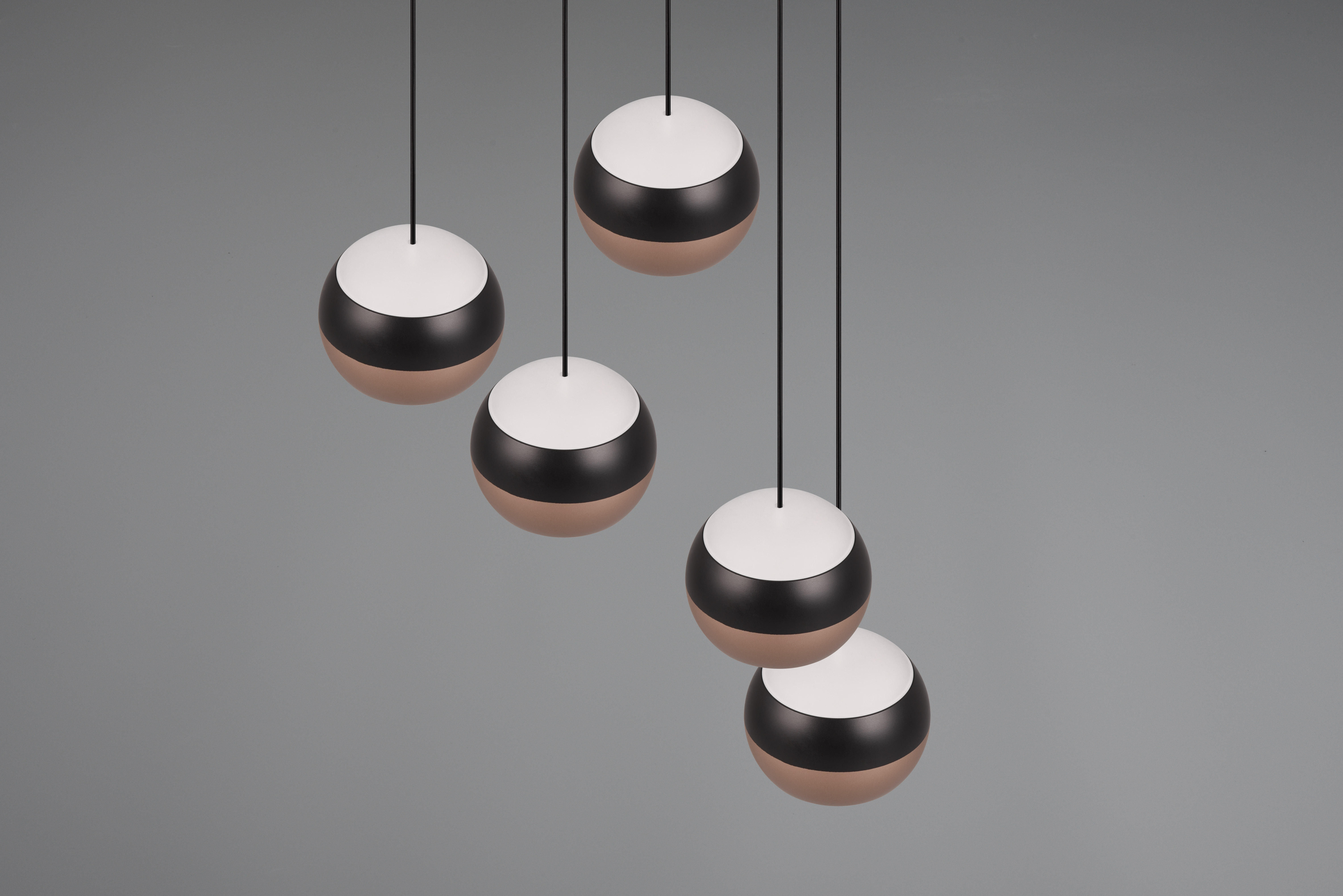 Pendelleuchte Orbit - 5-flg., LED, ca. Ø 30 cm, Höhe ca. 200cm