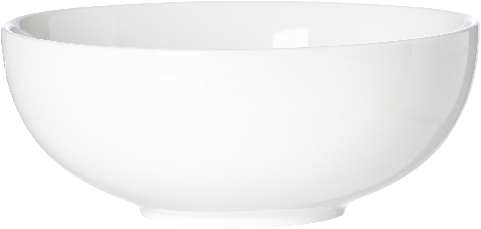 Schale Skagen Weiss 20 cm - Porzellan, spülmaschinenfest, rund, weiß