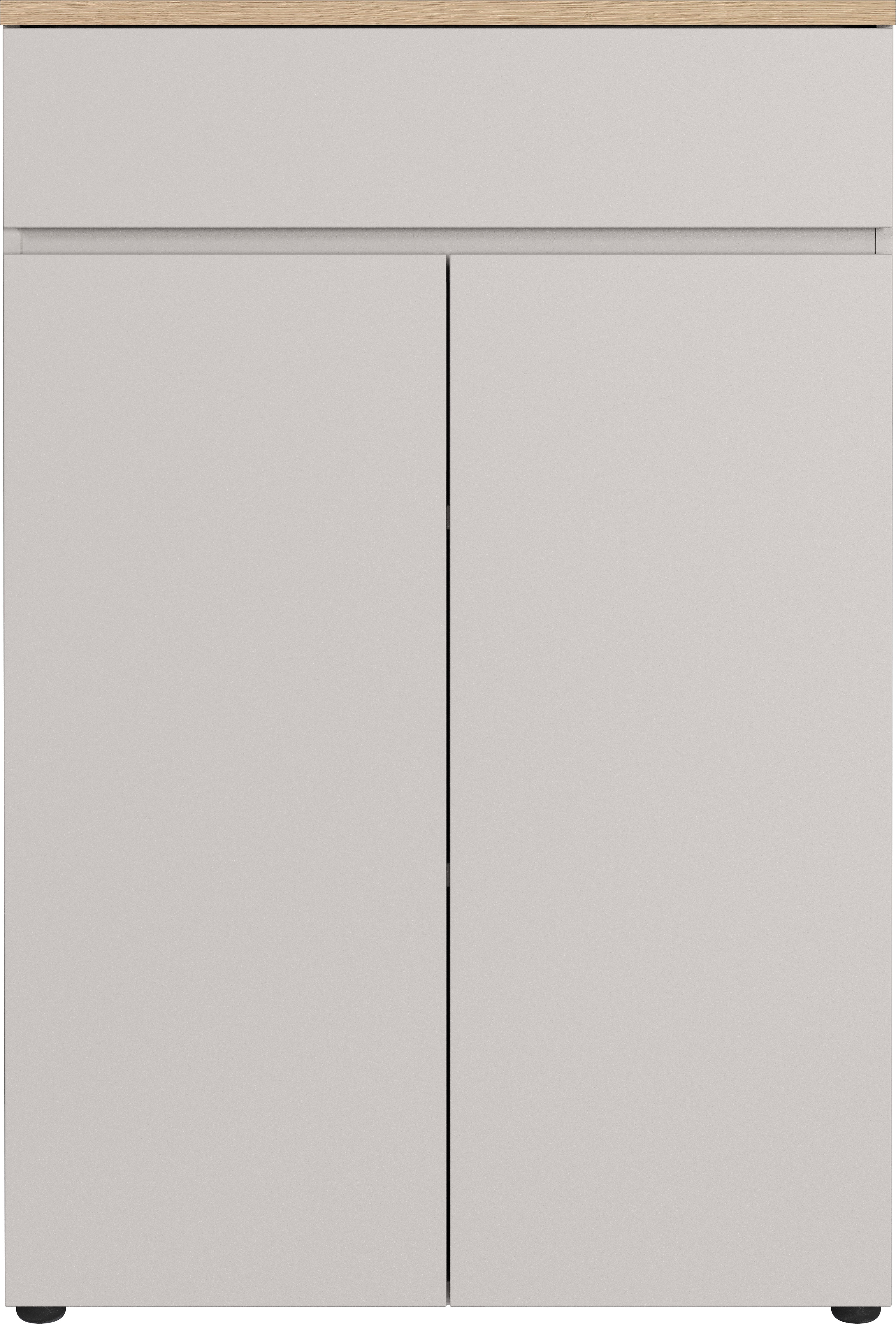 Aktenschrank, Kaschmir/Eiche NB - Griffin